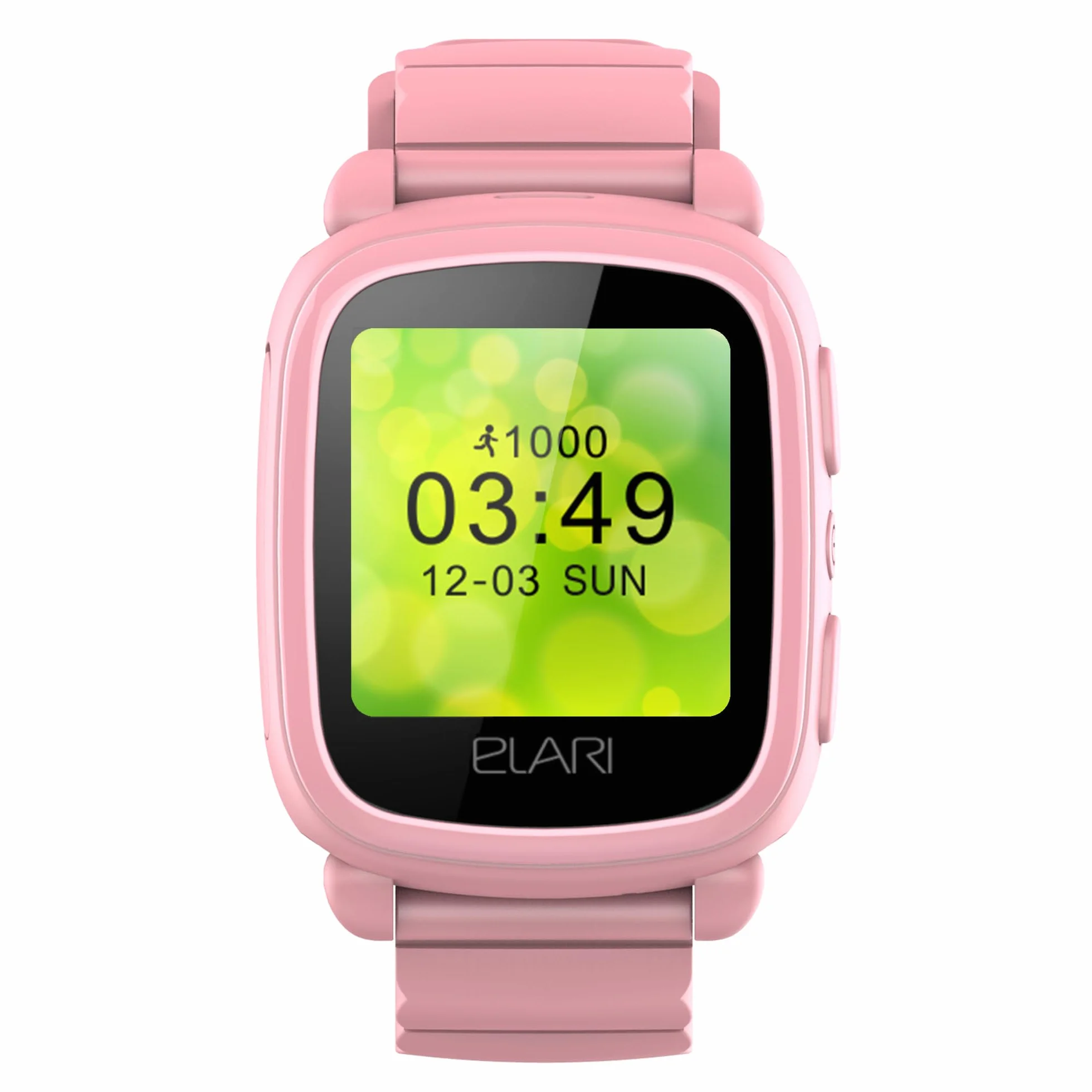 ELARI KidPhone 2 zegarek dziecięcy z GPS i funkcją rozpoznawania połączeń, GPS dla dzieci, chłopców i dziewczynek, dwukierunkowe rozmowy, czat głosowy, szybkie wybieranie SOS, budzik, tryb szkolny,