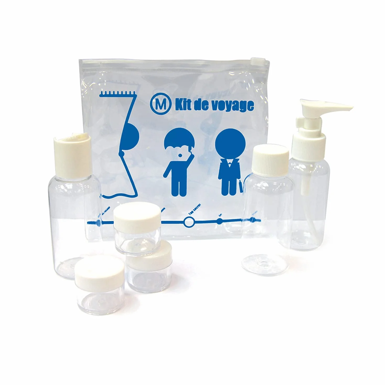 CMP IBERICA CMSC15130 KIT VIAJE NECESER C/6 P. SURTI, biały, 3