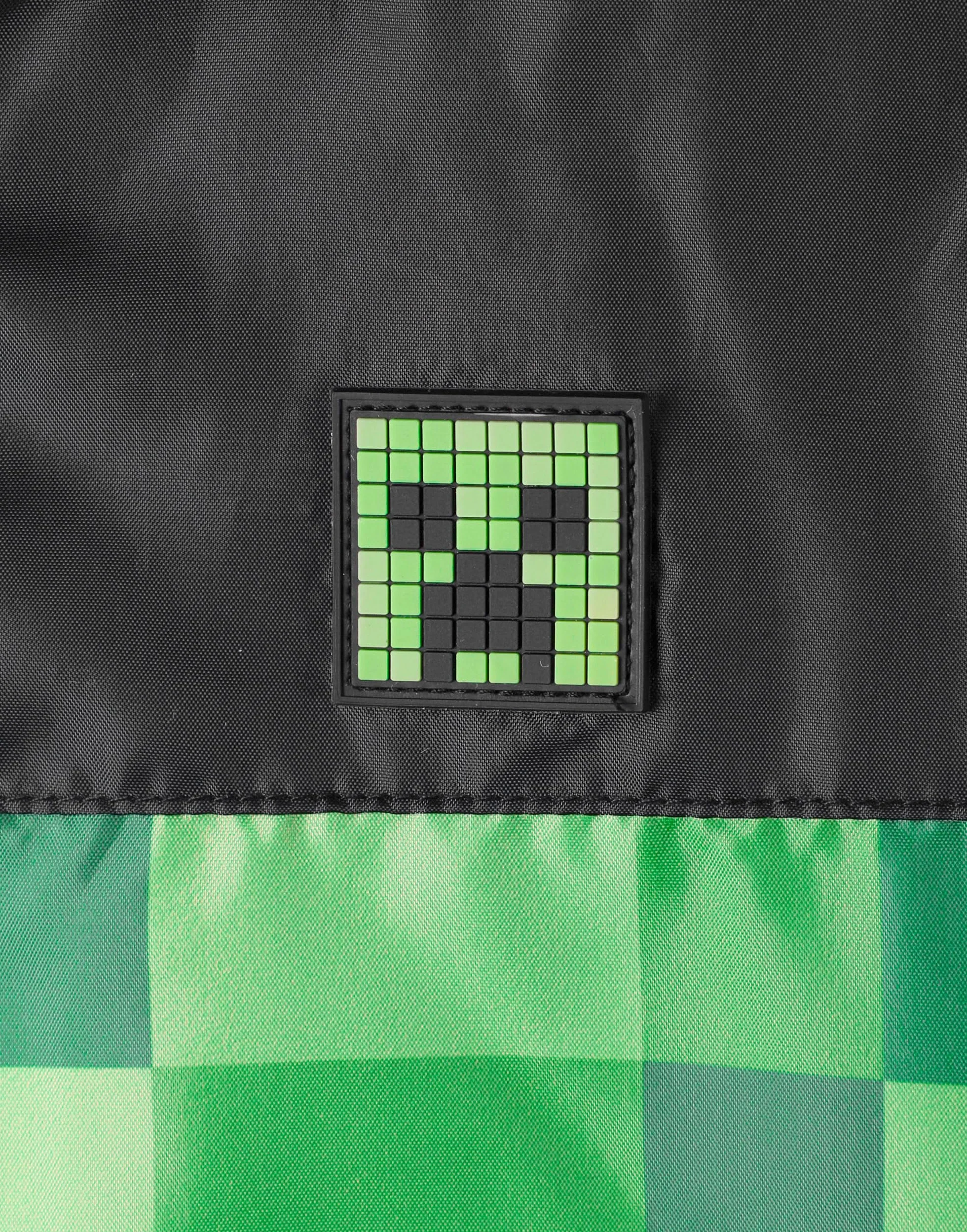 Minecraft Boys kurtka wodoodporna bluza z kapturem Creeper Fleece obszyty płaszcz przeciwdeszczowy