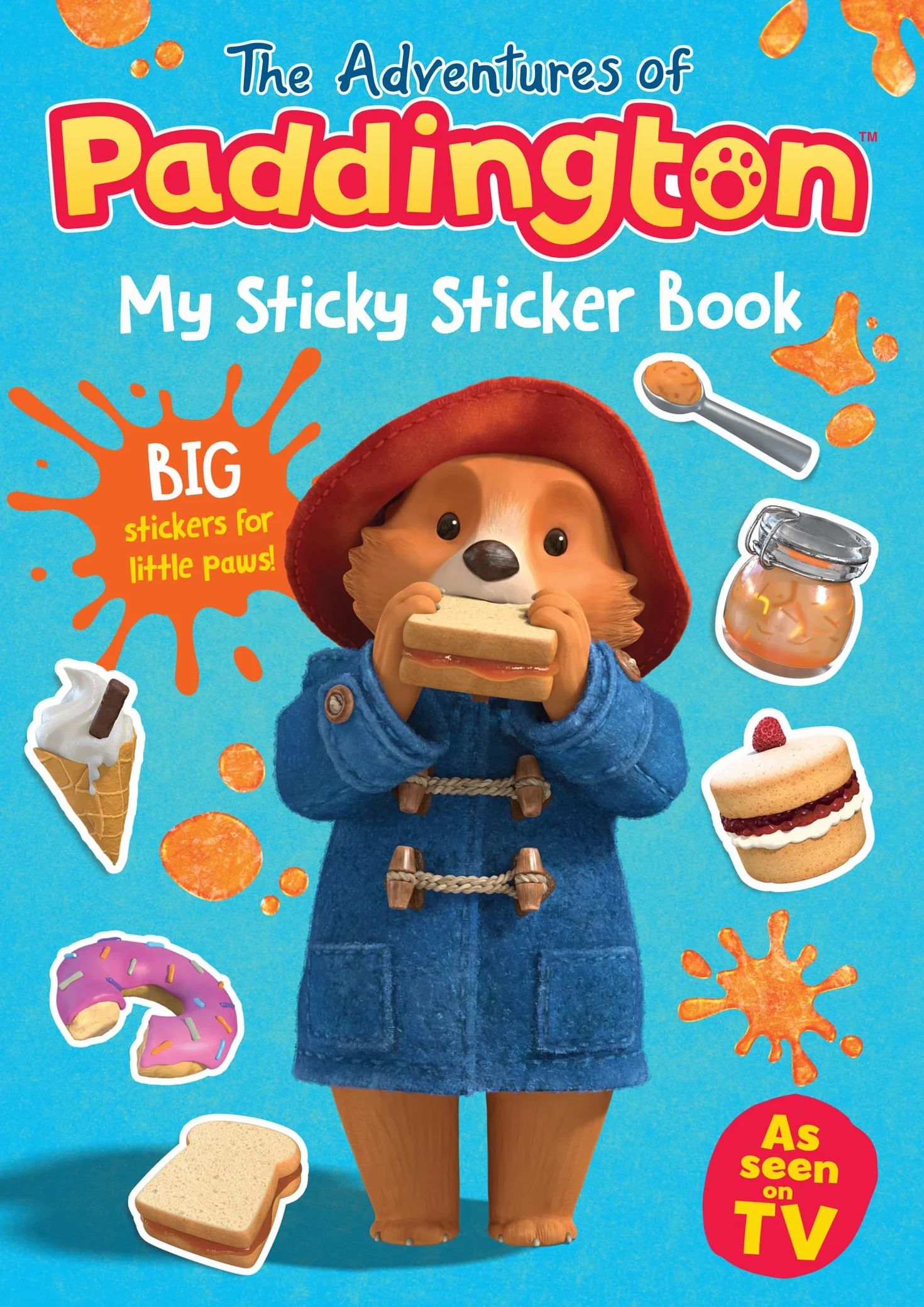 My Sticky Sticker Book: A fun illustrated kids activity book for early readers ages 3+
