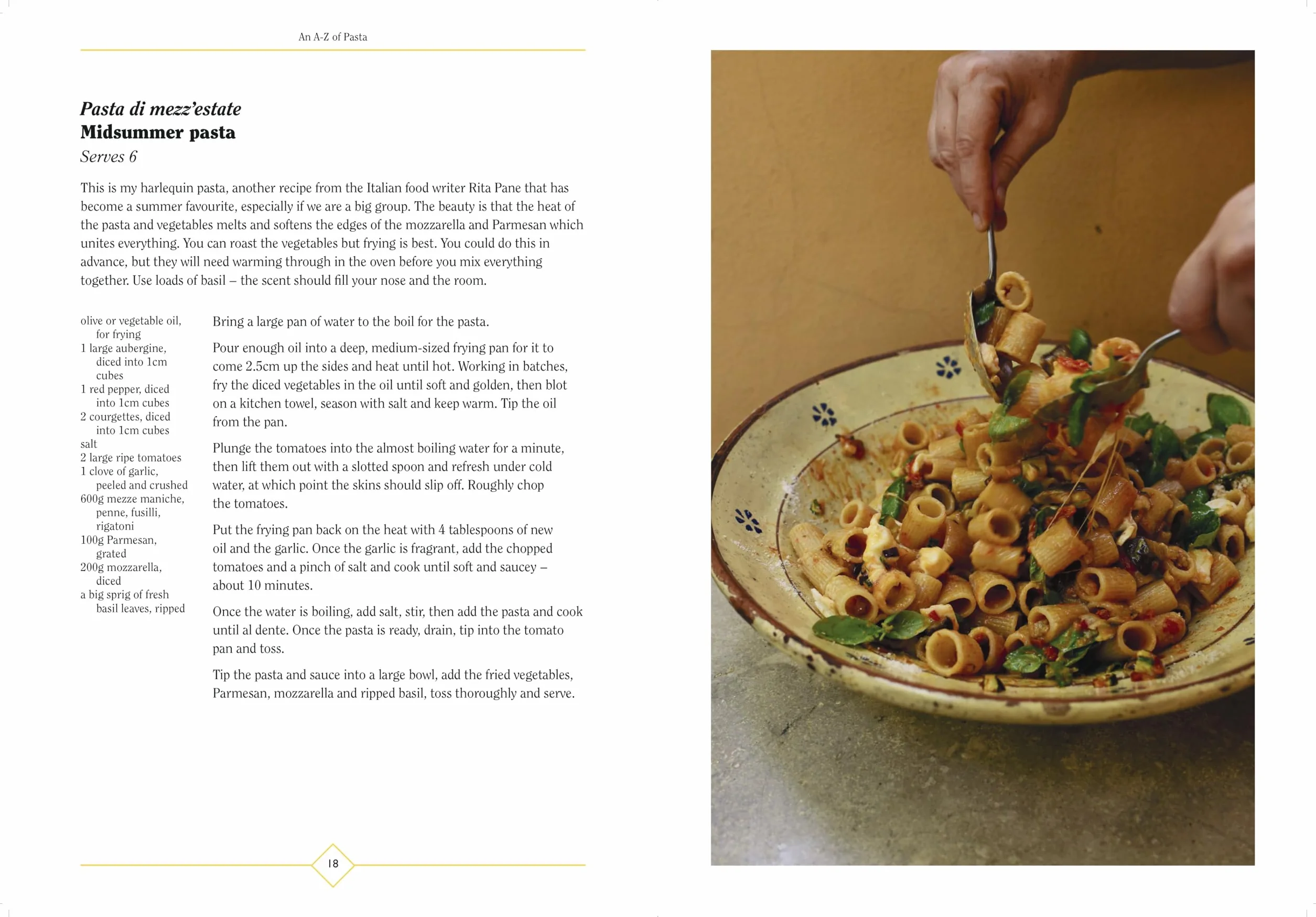 An A-Z of Pasta: A guide to some of the many shapes, stories and recipes for pasta, by the award-winning food writer
