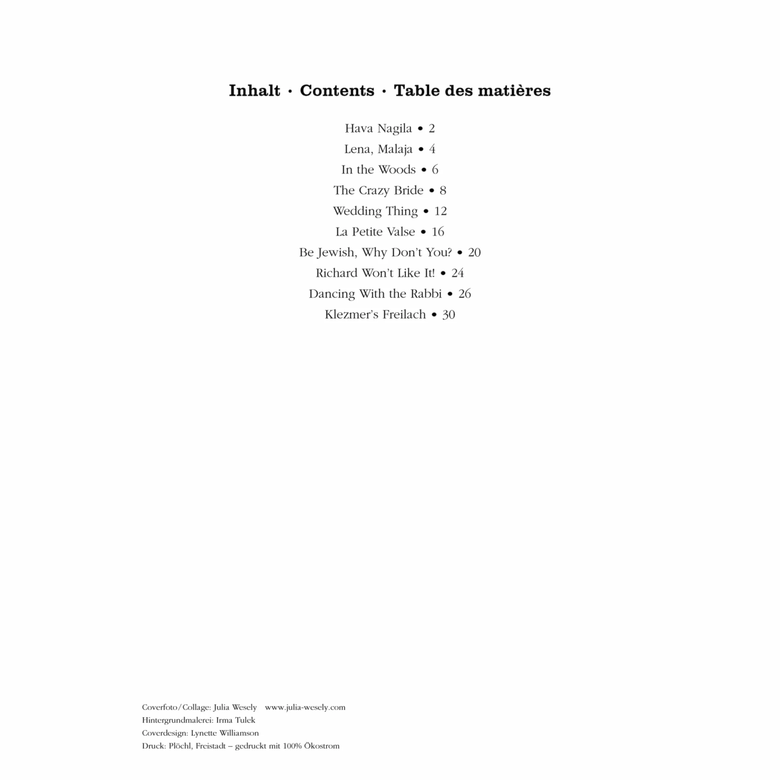 Klezmer & More: Violin Duets. für 2 Violinen. Spielpartitur.