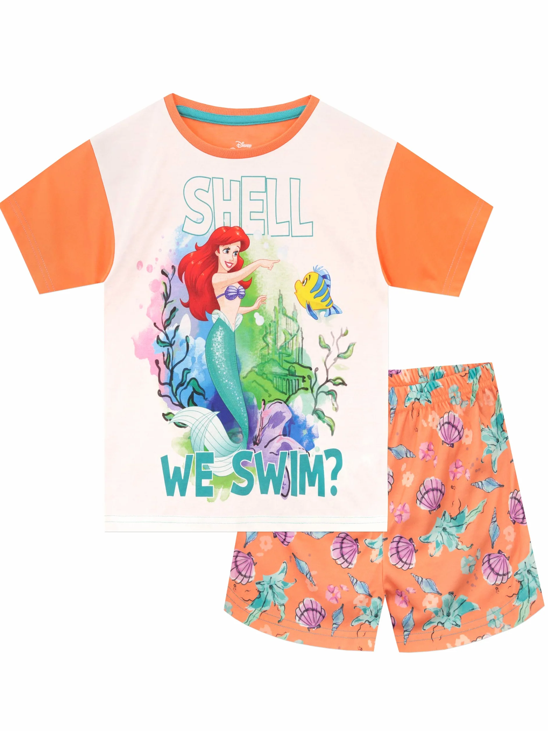 Disney Dziewczyny Piżama The Little Mermaid