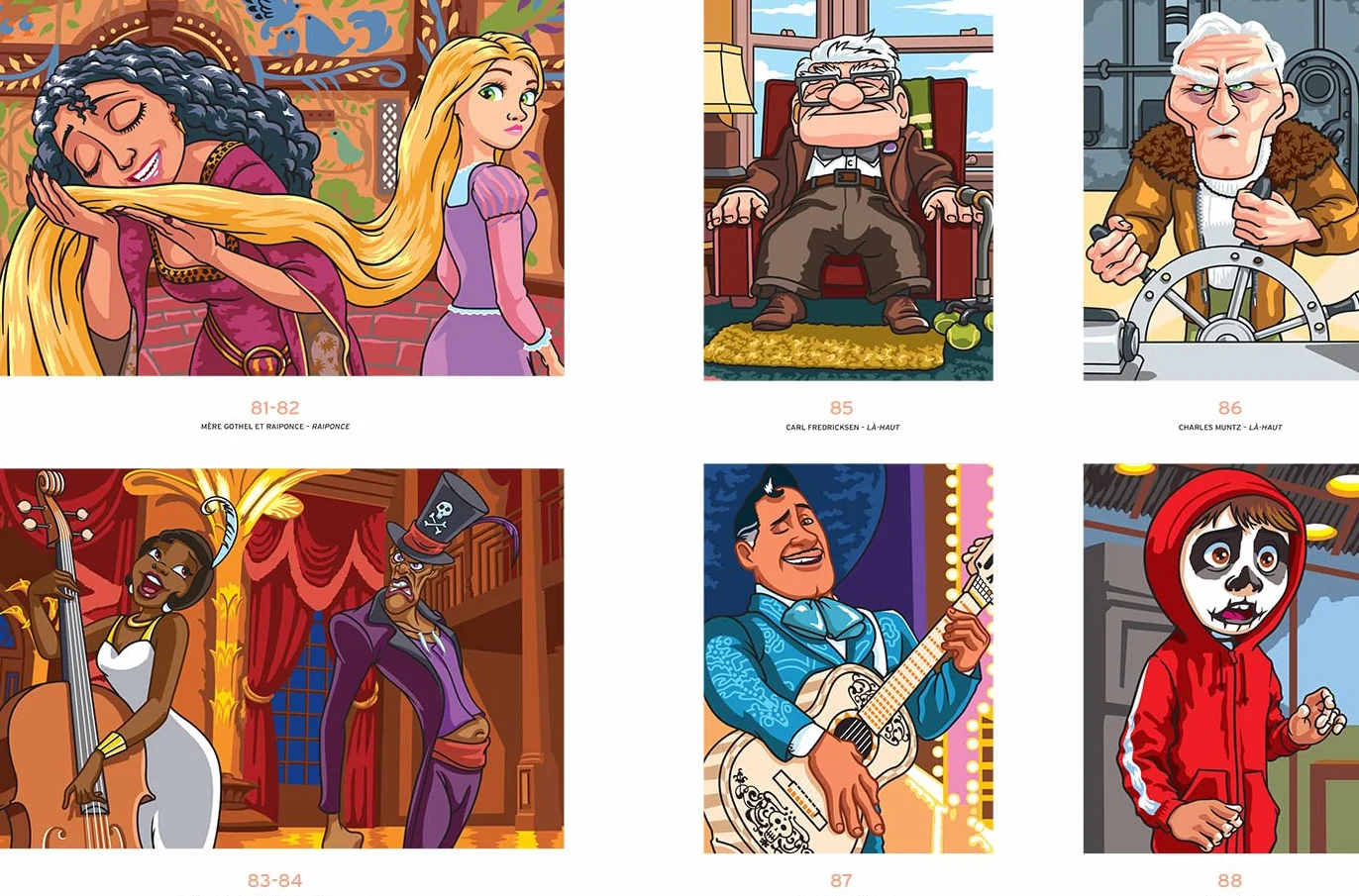 Coloriages mystères Disney - Héros & Méchants, la battle