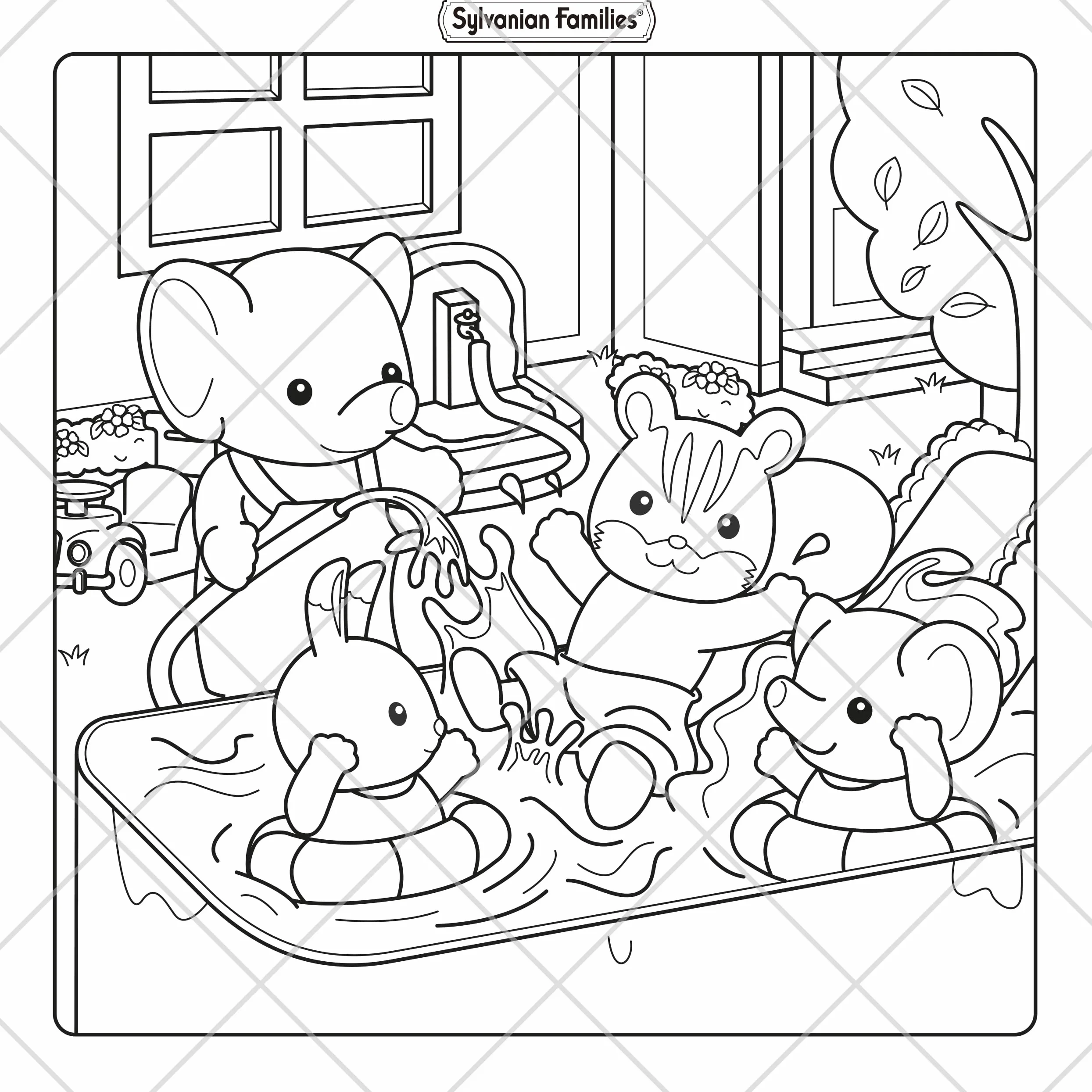 Sylvanian Families Cosy Adventures: Cute and Comfy Colouring for All Ages