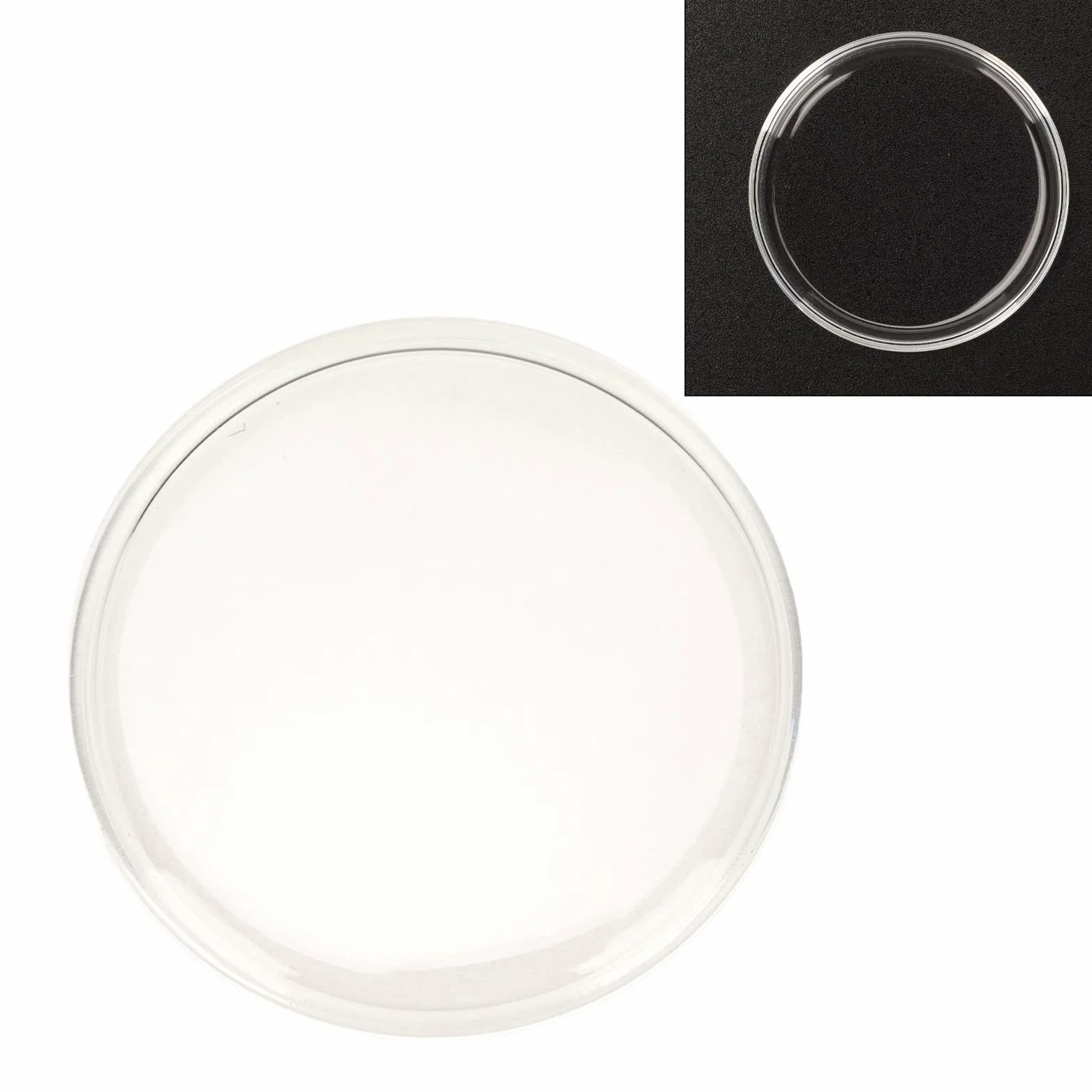 Wodoodporny Zegarek z Kryształowym Obiektywem 30 Mm do 33,5 Mm, Trwałe i łatwe Części Zamienne do Plastikowych Zegarków, materiał Akrylowy