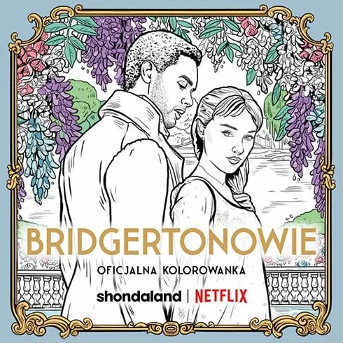 Bridgertonowie. Oficjalna kolorowanka