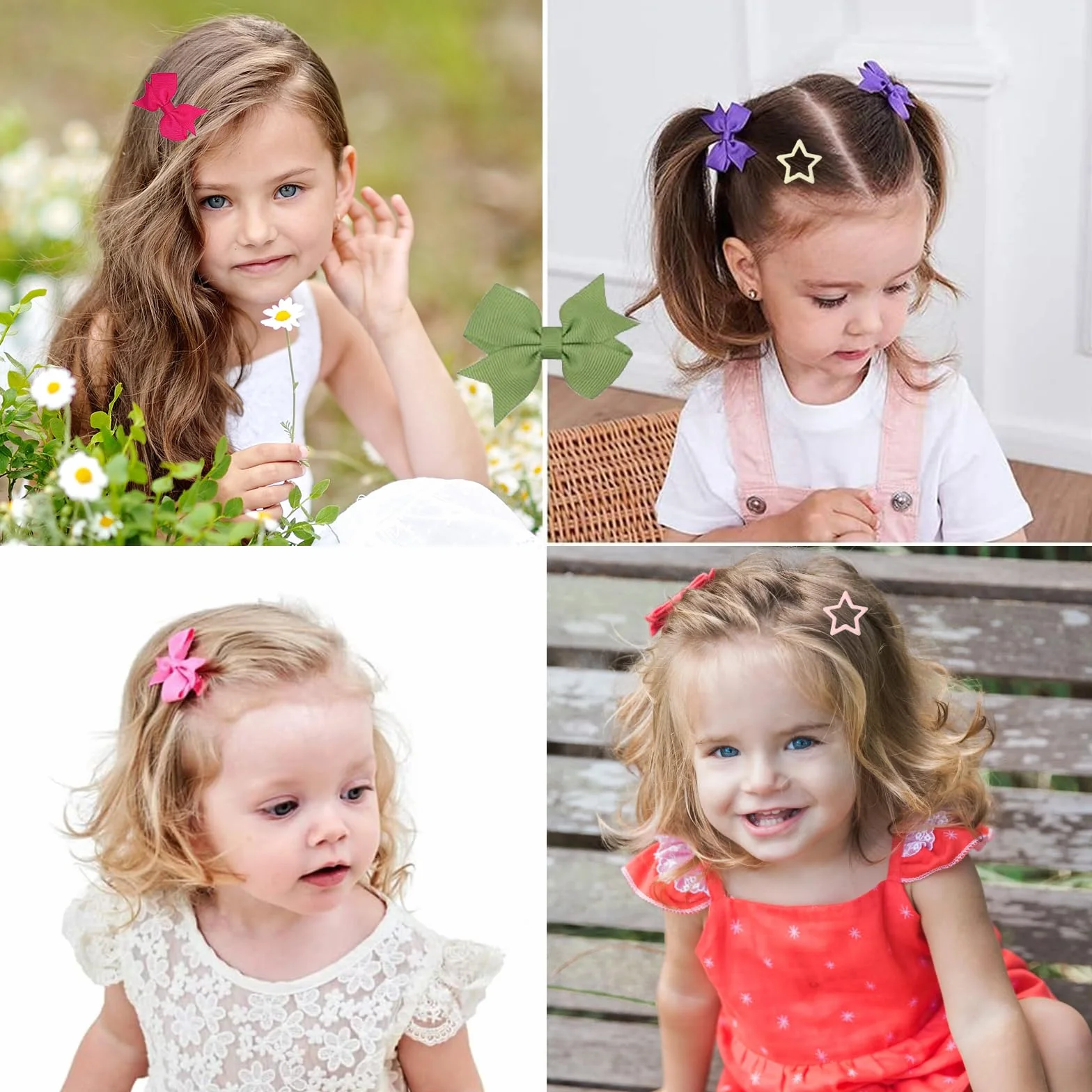 5 szt. spinek do włosów dla dziewczynek,Baby Girls Spinki do włosów dla dziewczynek Spinki do włosów Akcesoria dla małych dzieci