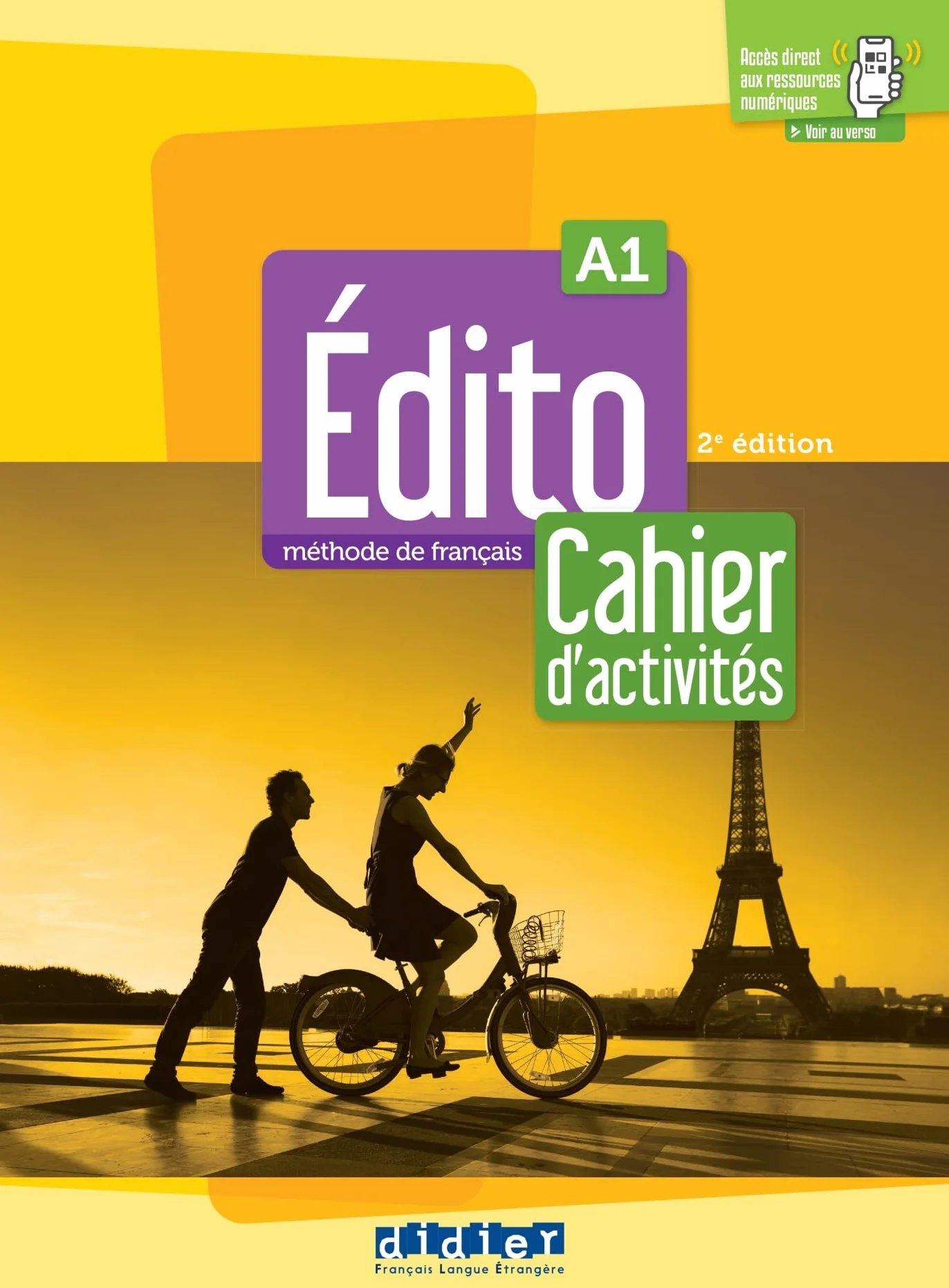 Édito A1 - édition 2022-2024 - Cahier + didierfle.app: Cahier d'activités + didierfle.app