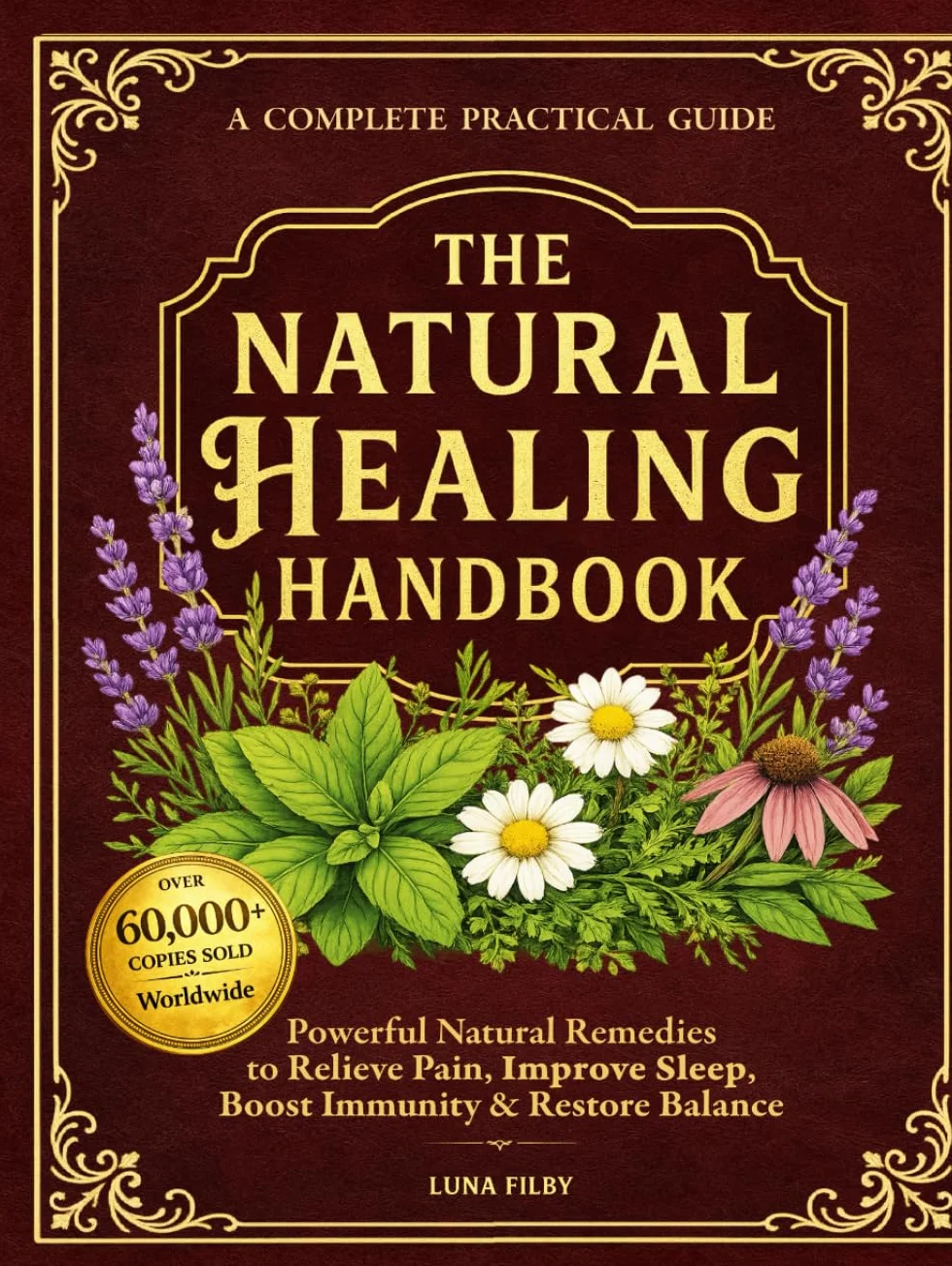 The Natural Healing Handbook: Powerful Natural Remedies to Relieve Pain, Improve Sleep, Boost Immunity & Restore Balance - Using Healing Herbs & Everyday Ingredients (Full Color Edition)