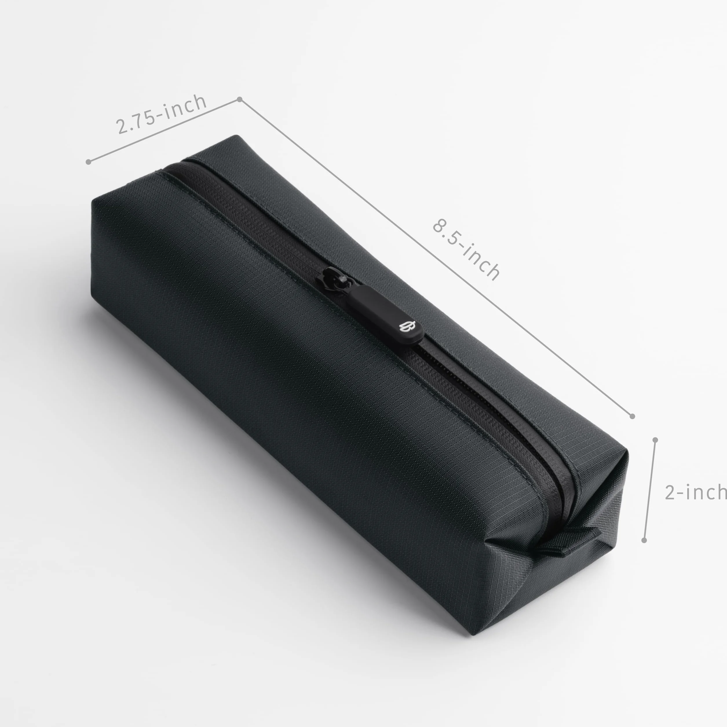 Comfyable Mała kosmetyczka dla mężczyzn, smukła mini torba na szczoteczkę do zębów, zestaw dopp, elektronika, technologia, siłownia, wodoodporny organizer niezbędny, ciemnoszary