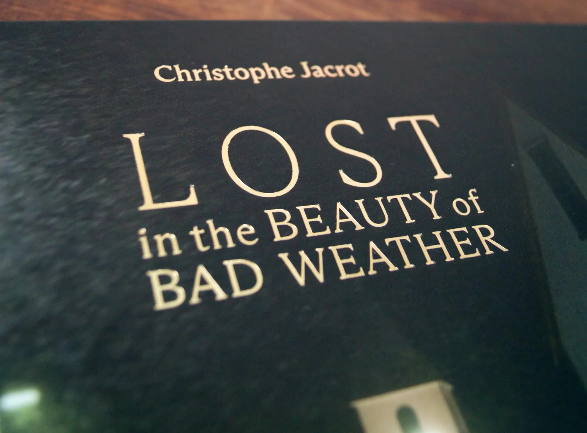 Christophe Jacrot Lost In the Beauty of Bad Weather /anglais/allemand