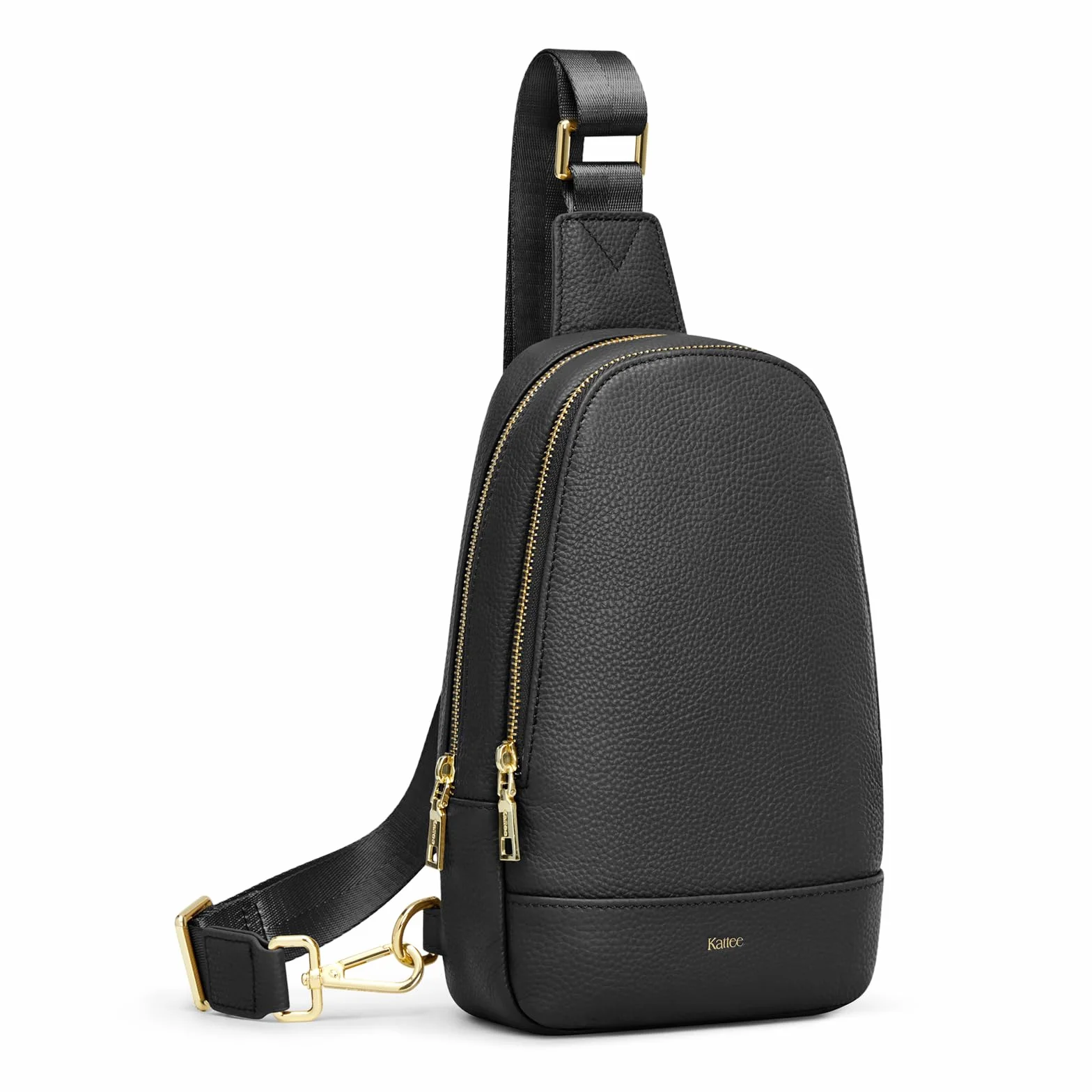 Kattee Torba na ramię dla kobiet, na ramię, miękka skóra, nerka dla kobiet, mała torba crossbody, z blokadą RFID