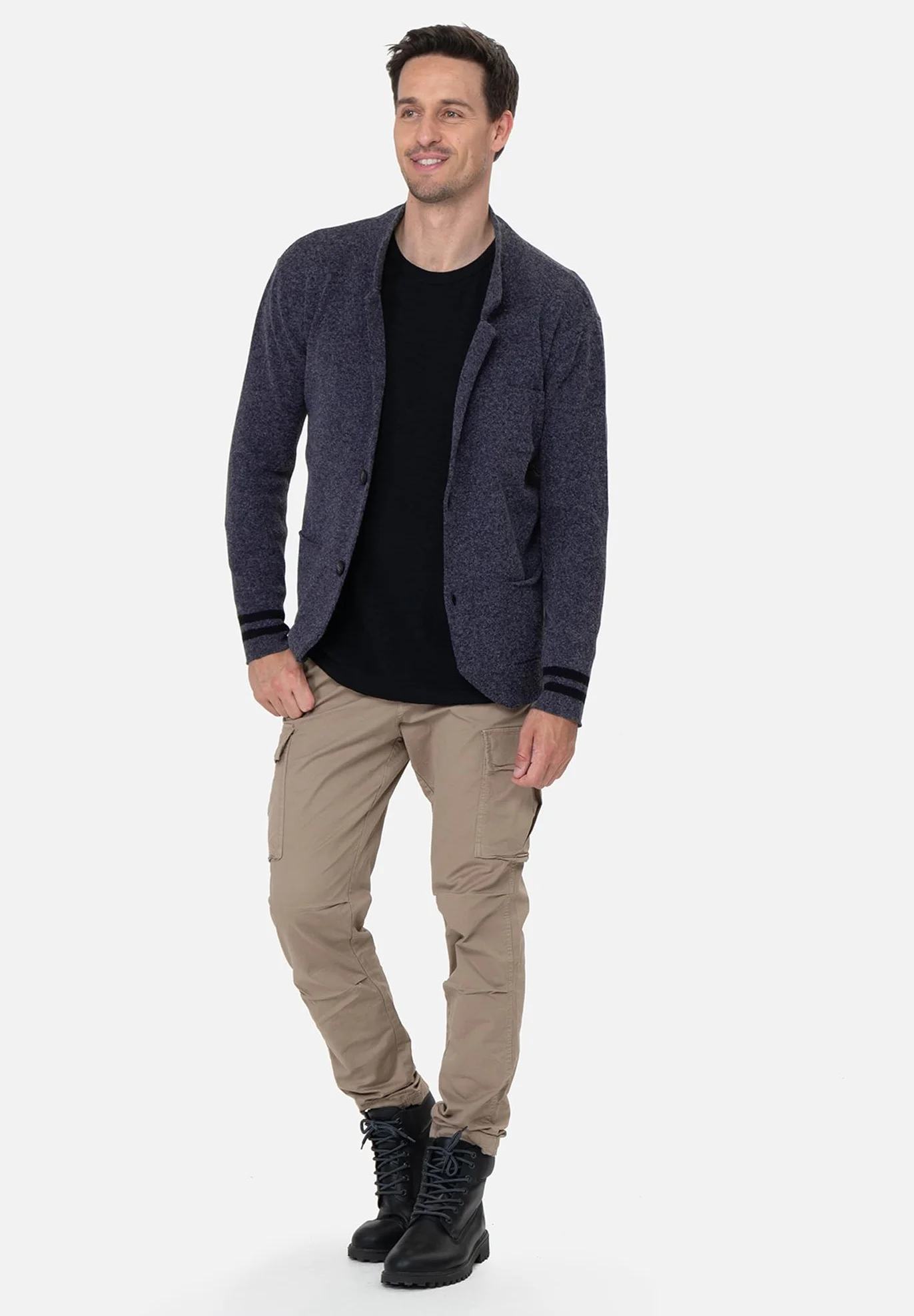 KEY LARGO Kardigan Mężczyźni Already Jacket