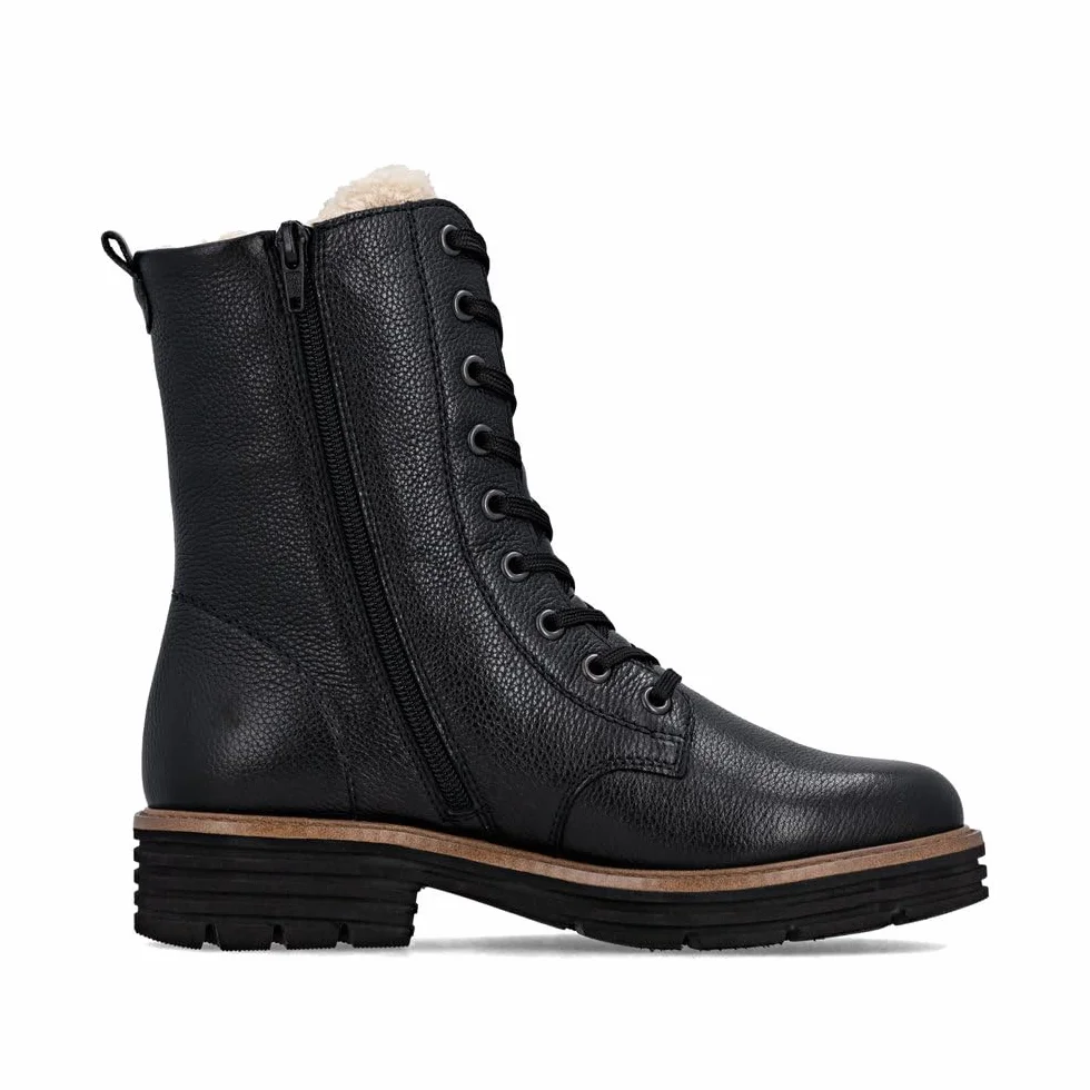 Remonte RemonteTEX damskie botki klasyczne, wodoodporne luźne buty z wkładką D3A73