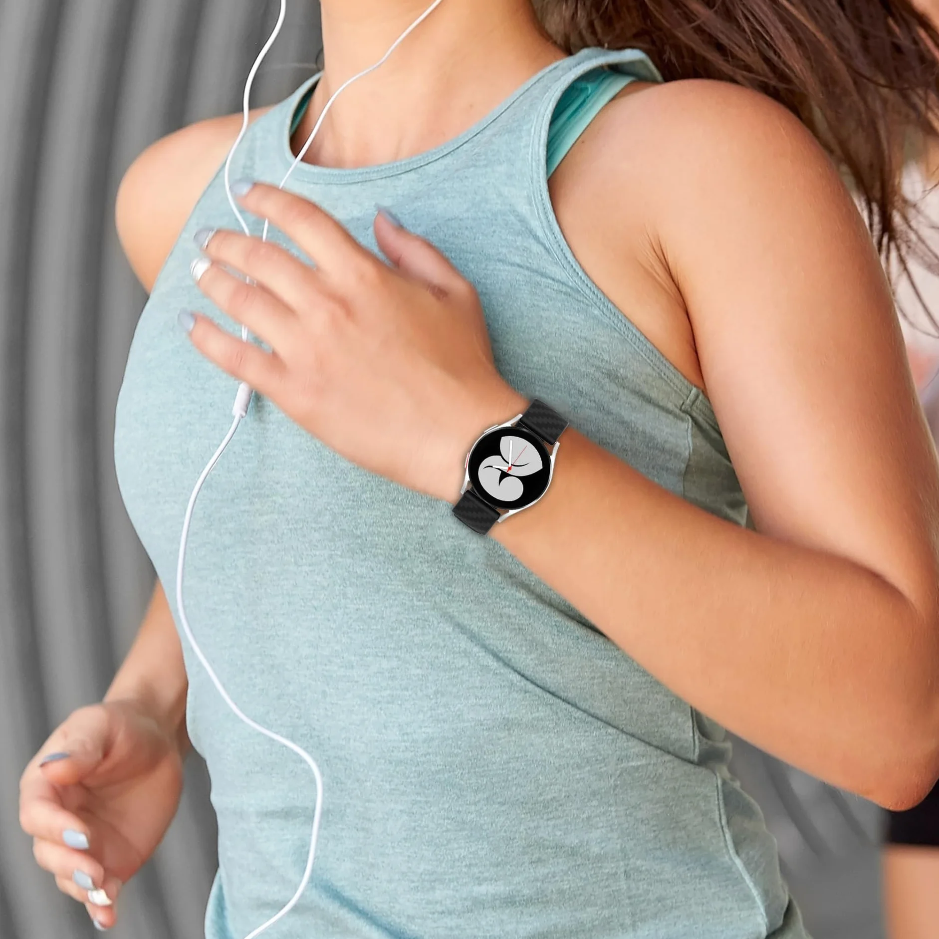 INF Bransoletka kompatybilna z Garmin Vivoactive 4 / Vivoactive 3 / Venu 22 mm, paski do zegarków Garmin, silikonowy pasek do zegarka, pasek zastępczy dla kobiet i mężczyzn