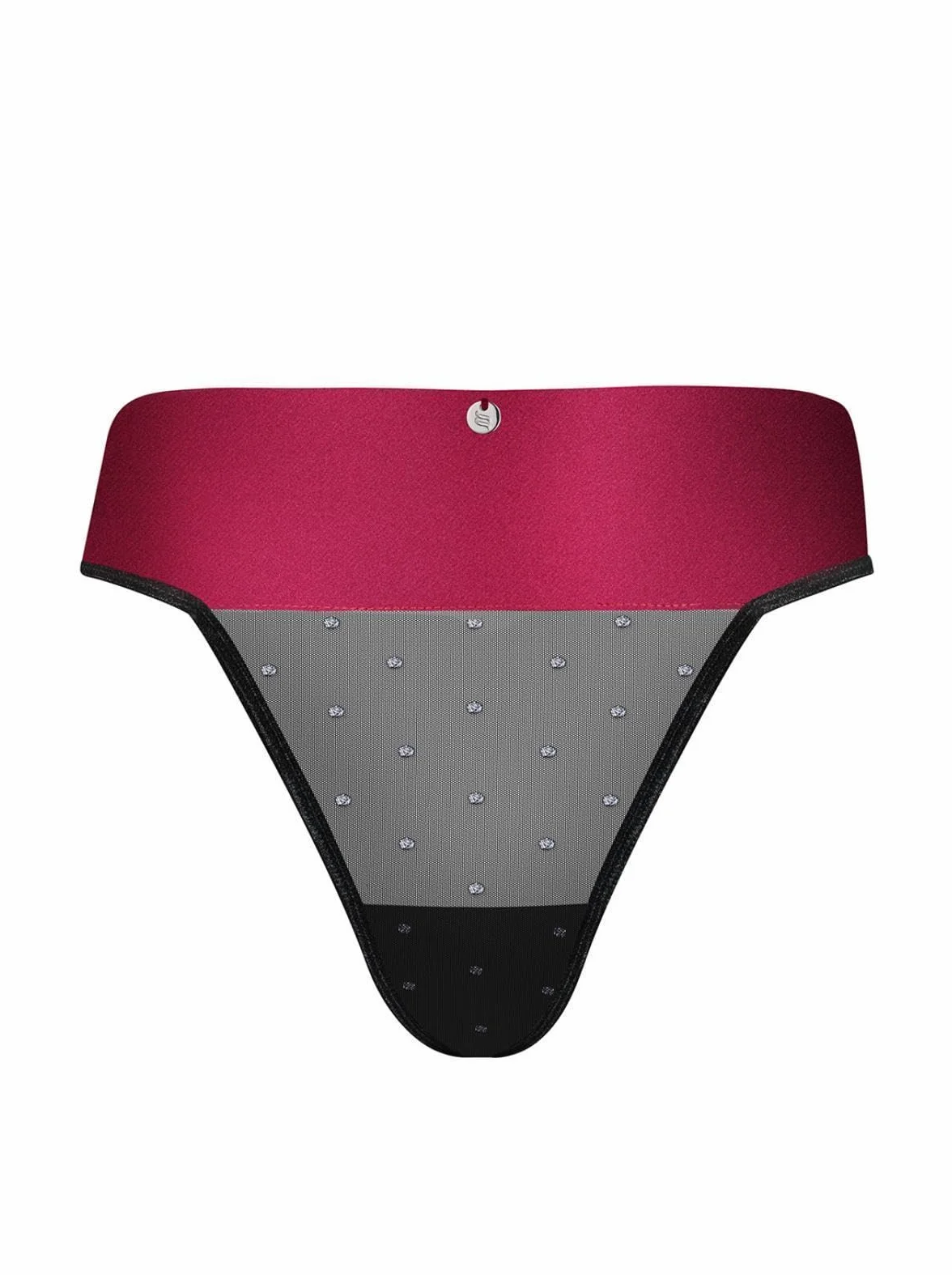 Obsessive Seksowne damskie stringi w kropki Tienesy