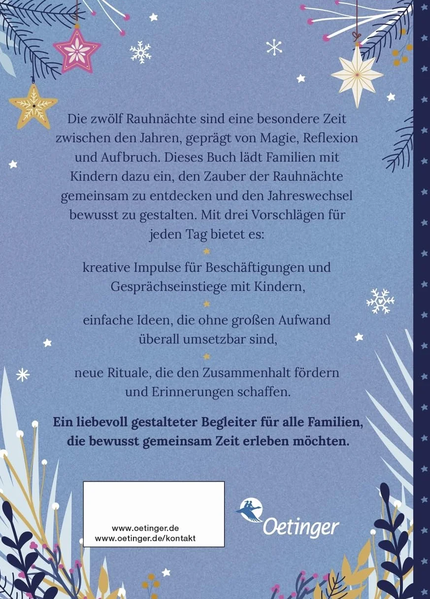 Magische Rauhnächte mit Kindern: Impulse, Ideen und Rituale für eine gemeinsame Familienzeit