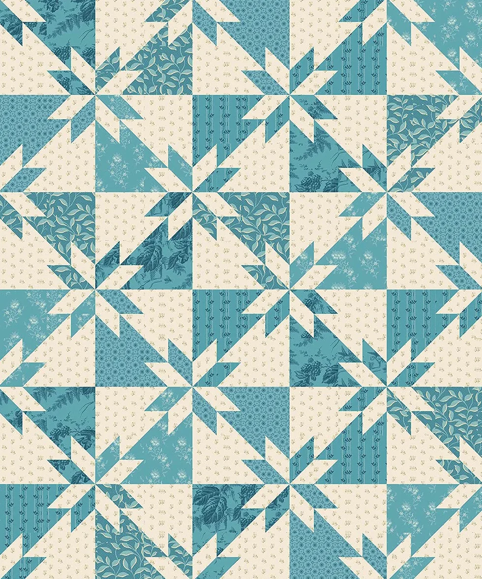 A Season in Blue: 16 Quilt Patterns and a Cozy Cabin Full of Inspiration