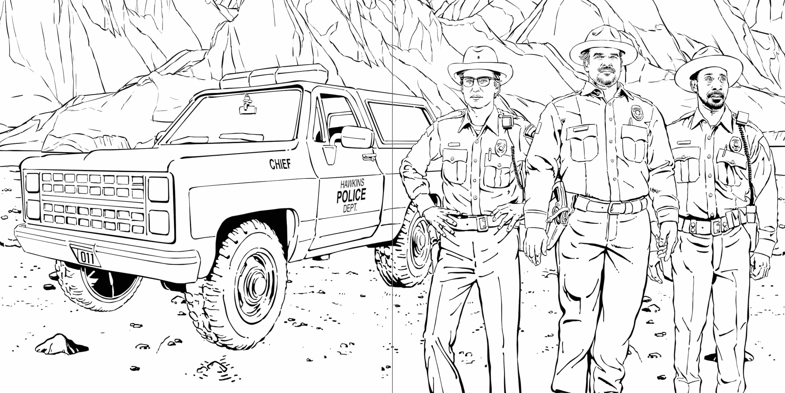 Stranger Things: The Complete Coloring Book (Color All Five Seasons!)