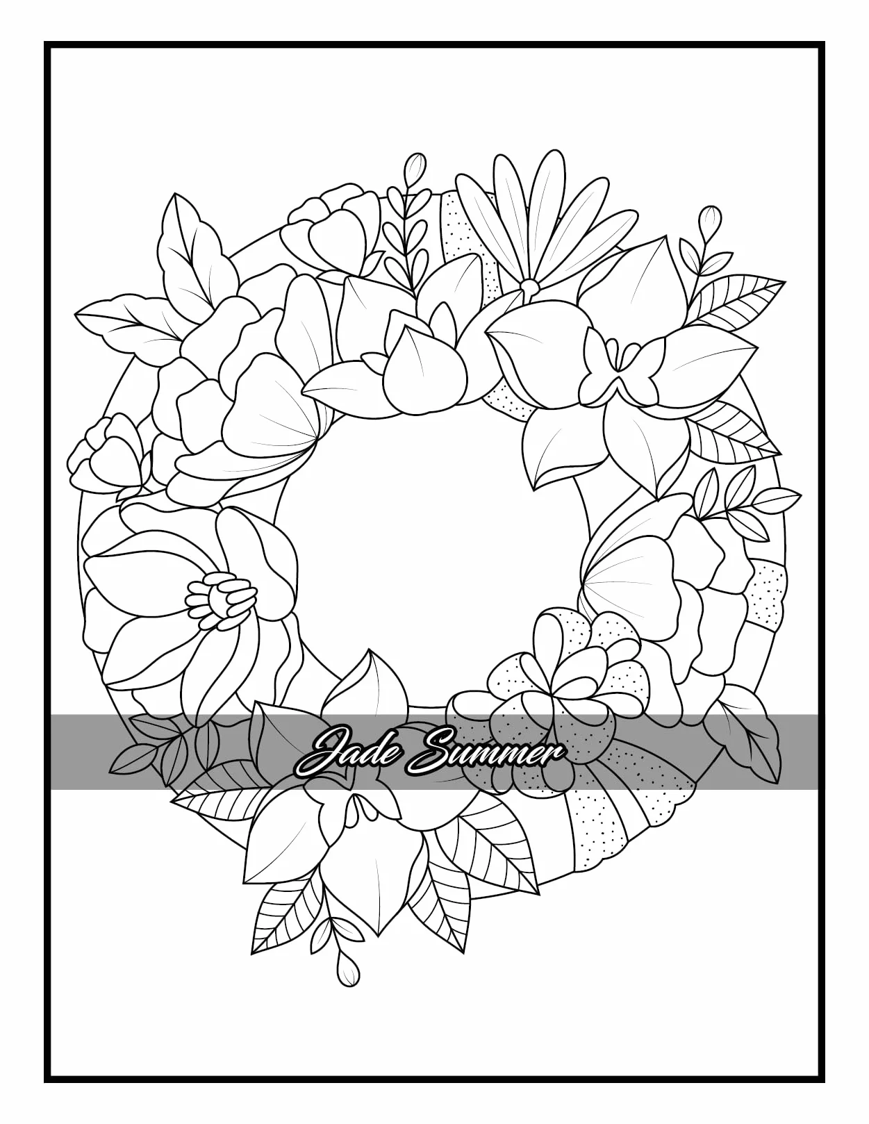 100 Flowers: Adult Coloring Book with Bouquets, Wreaths, Swirls, Patterns, Decorations