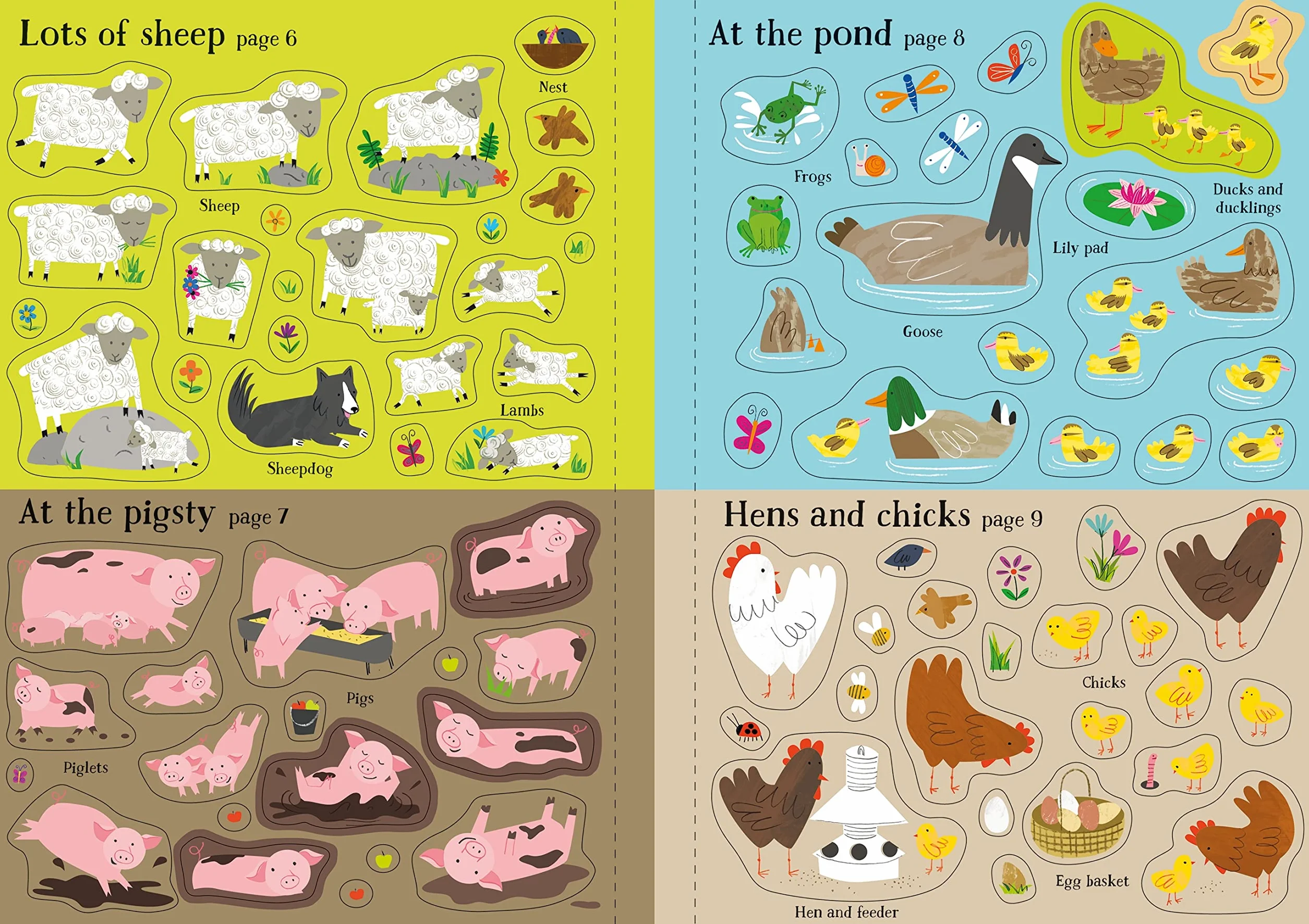 Little First Stickers Farm: 1
