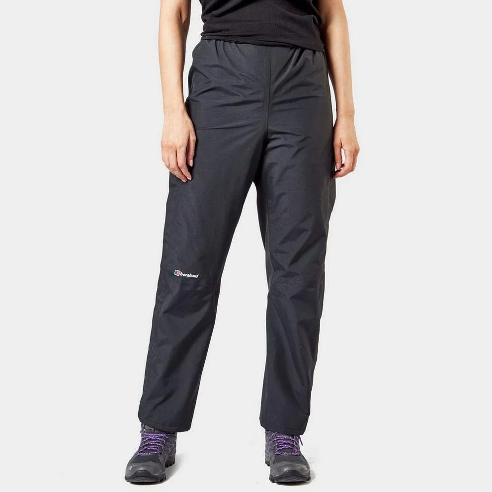 Berghaus Hillwalker Wodoodporne Spodnie, Trwałe, Wygodne Spodnie Przeciwdeszczowe - Spodnie wodoodporne Kobiety
