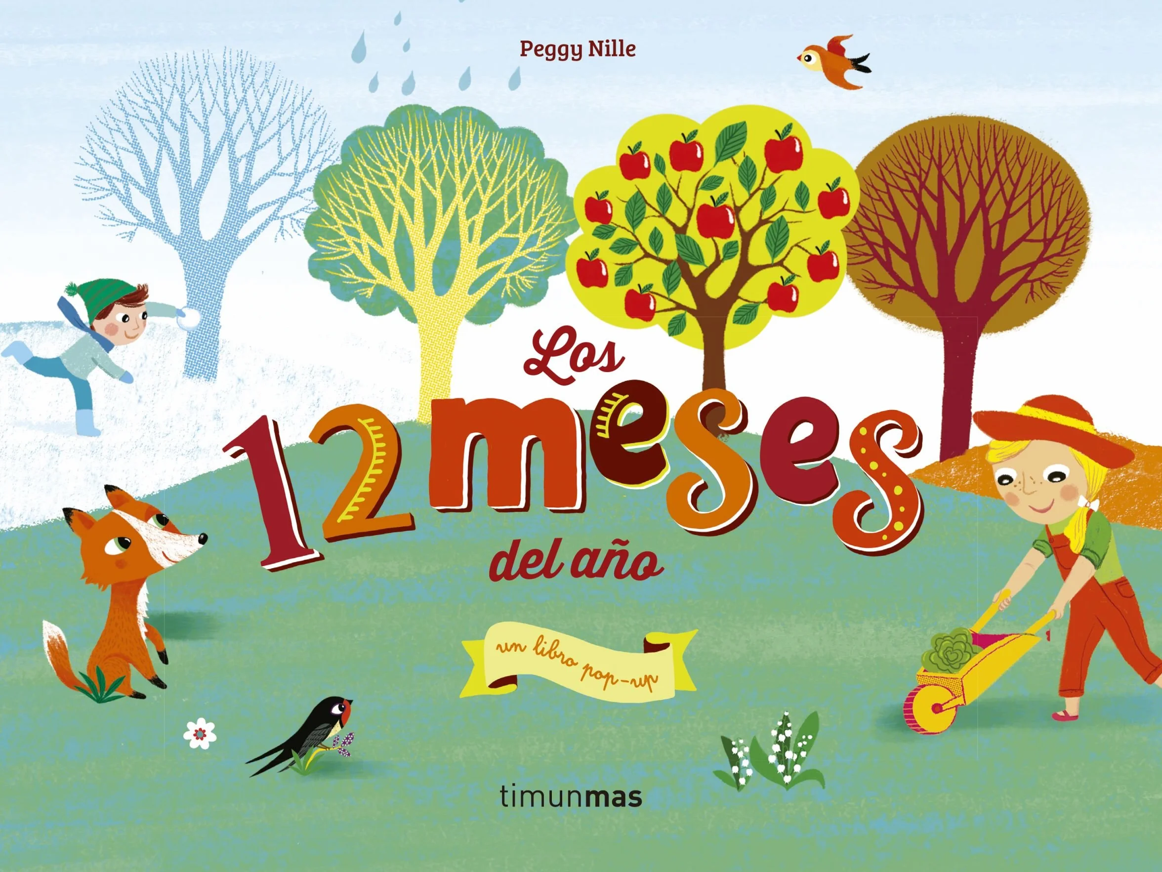 Los 12 meses del año. Un libro pop-up
