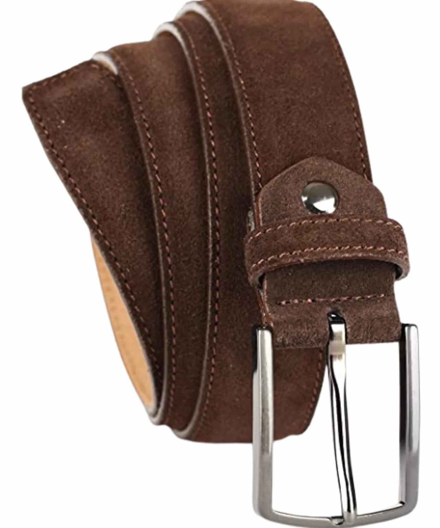 suede riem heren | 3,5cm-4cm (35mm-40mm) breed | Kwaliteitsriem met geschenkdoos | milieuvriendelijke en eerlijke productie