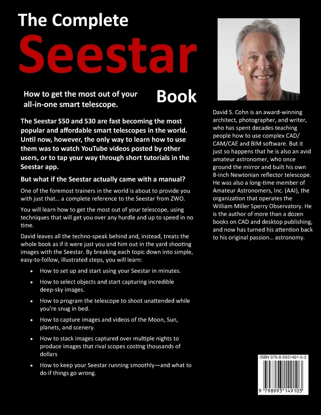The Complete Seestar Book: How to get the most out of your all-in-one smart telescope