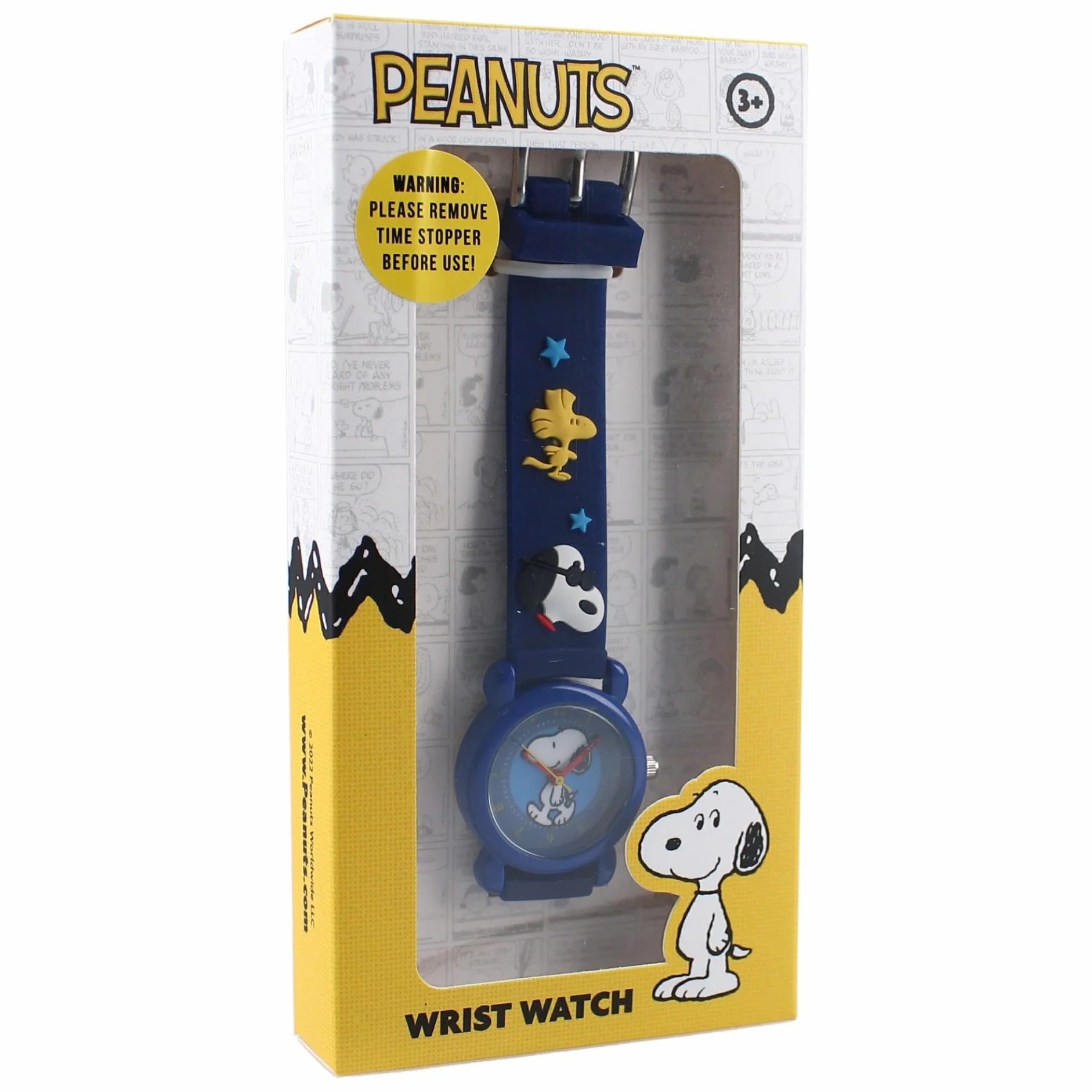 Snoppy zegarek dziecięcy zegarek analogowy 056-3473, Pasek