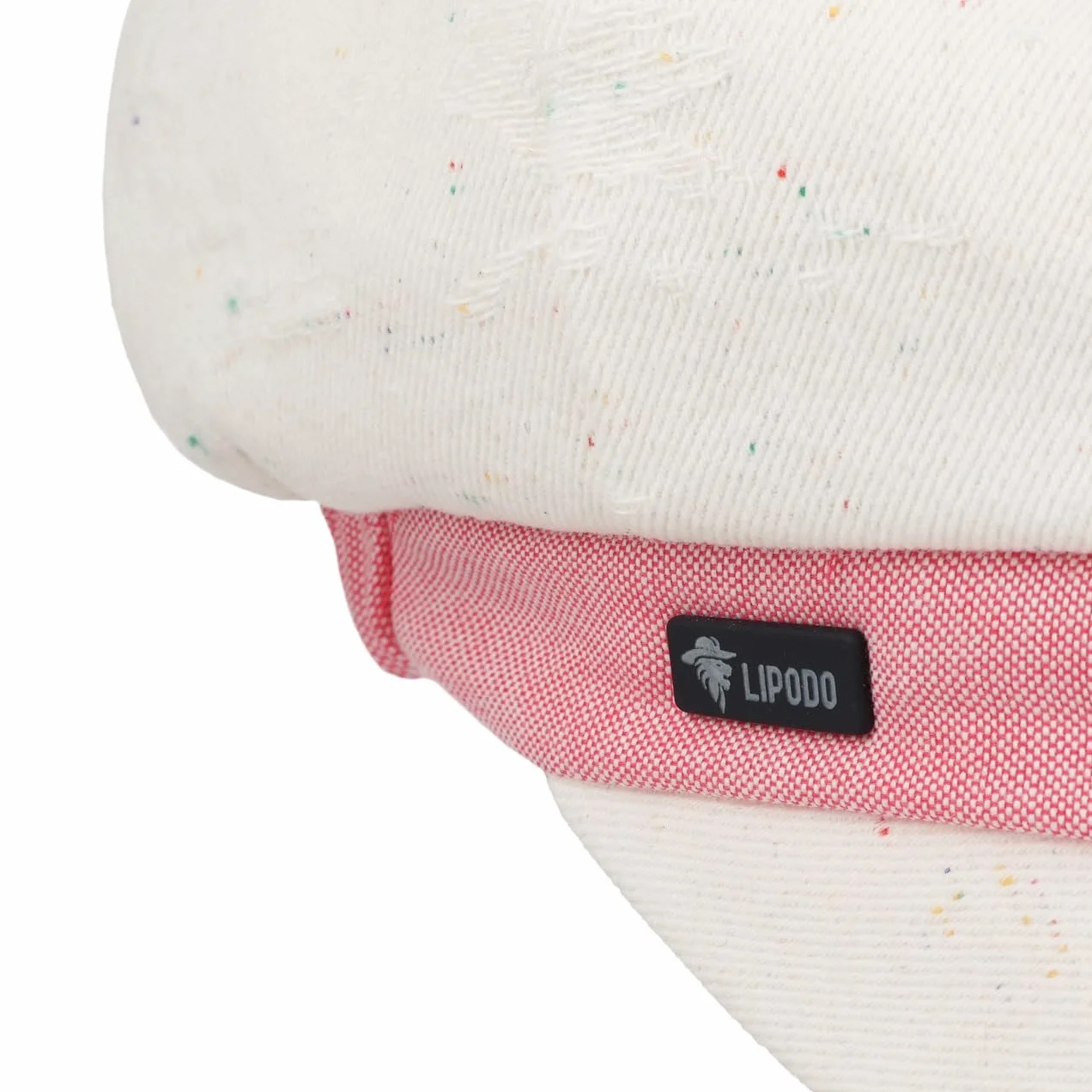 Lipodo Mini Colour Dots czapka z daszkiem czapka balonowa Made in Italy damska wiosna lato