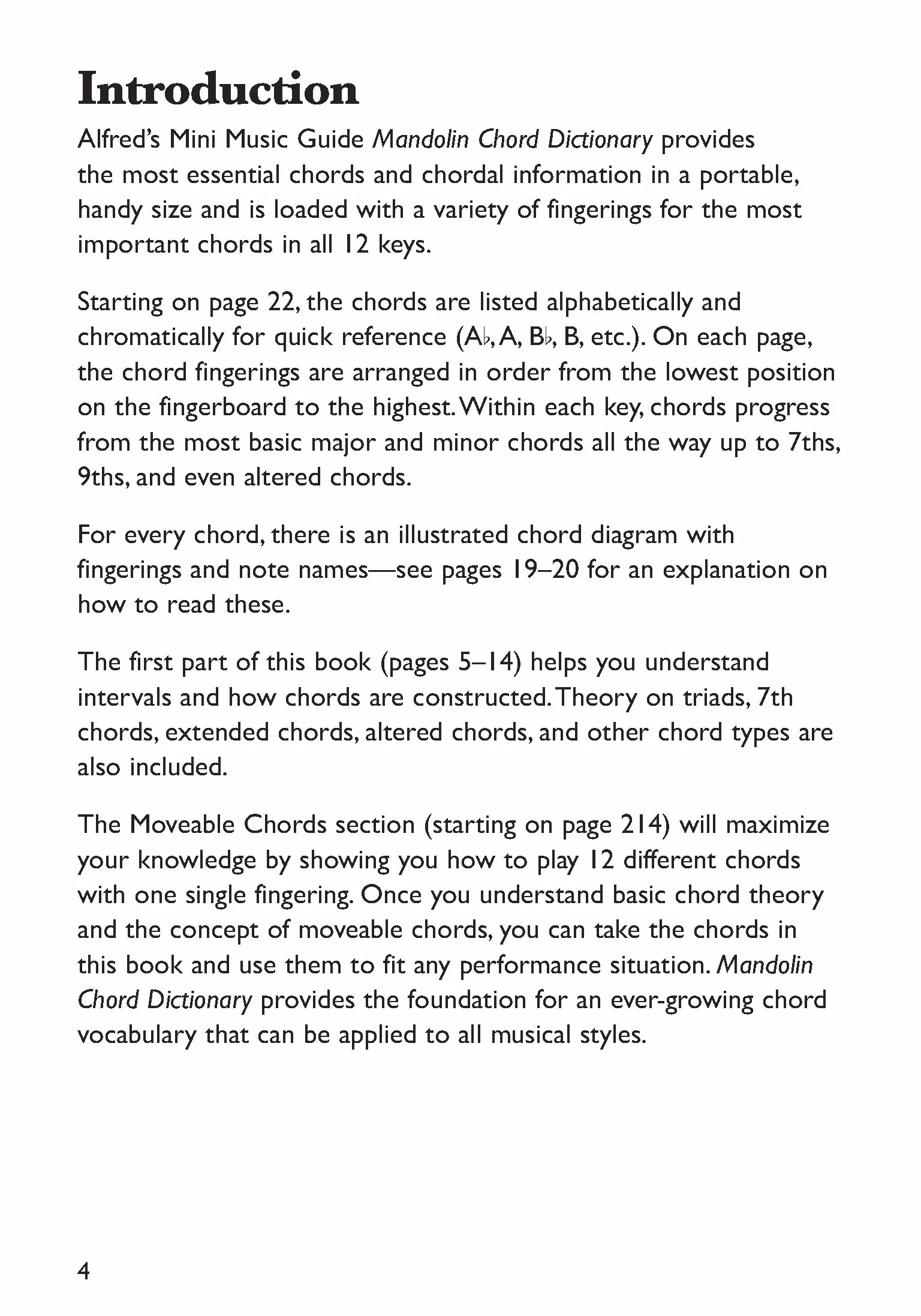 Mandolin Chord Dictionary: All the Essential Chords in an Easy-to-Follow Format! (Mini Music Guides