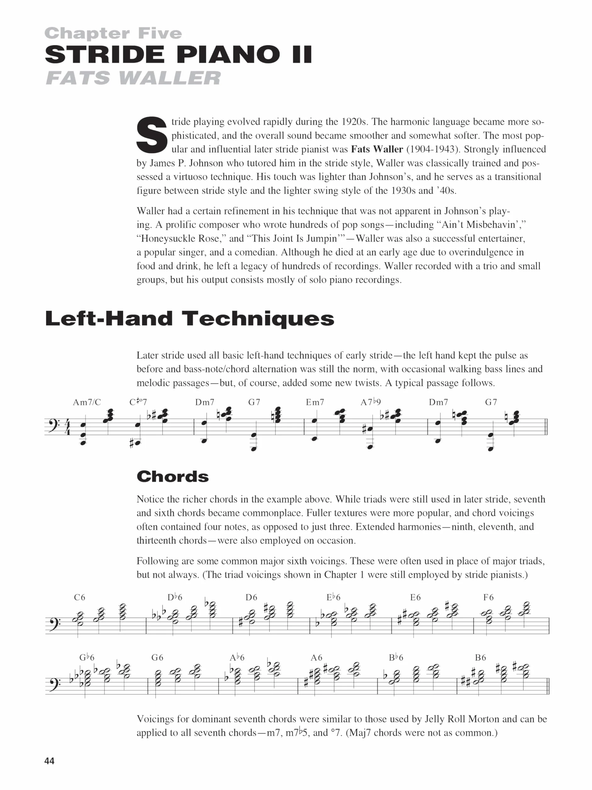 John valerio : stride and swing piano - recueil + enregistrement(s) en ligne -: The Complete Guide with CD!