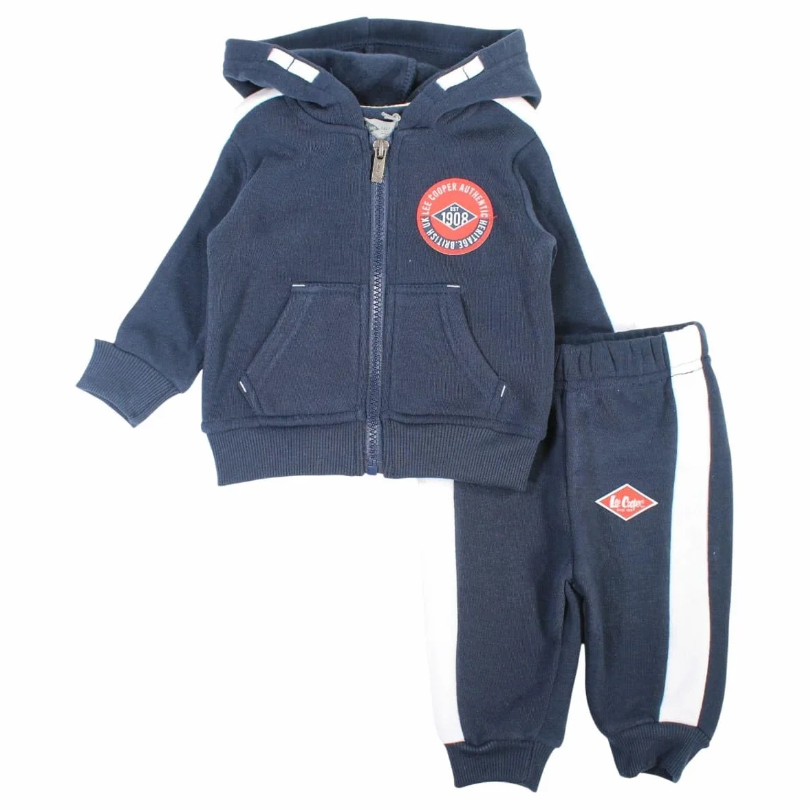Lee Cooper Zestaw odzieży dziecięcej, dziewczęca, niebieski, 18 miesięcy (opakowanie 2) uniseks, Niebieska, 18 mesi