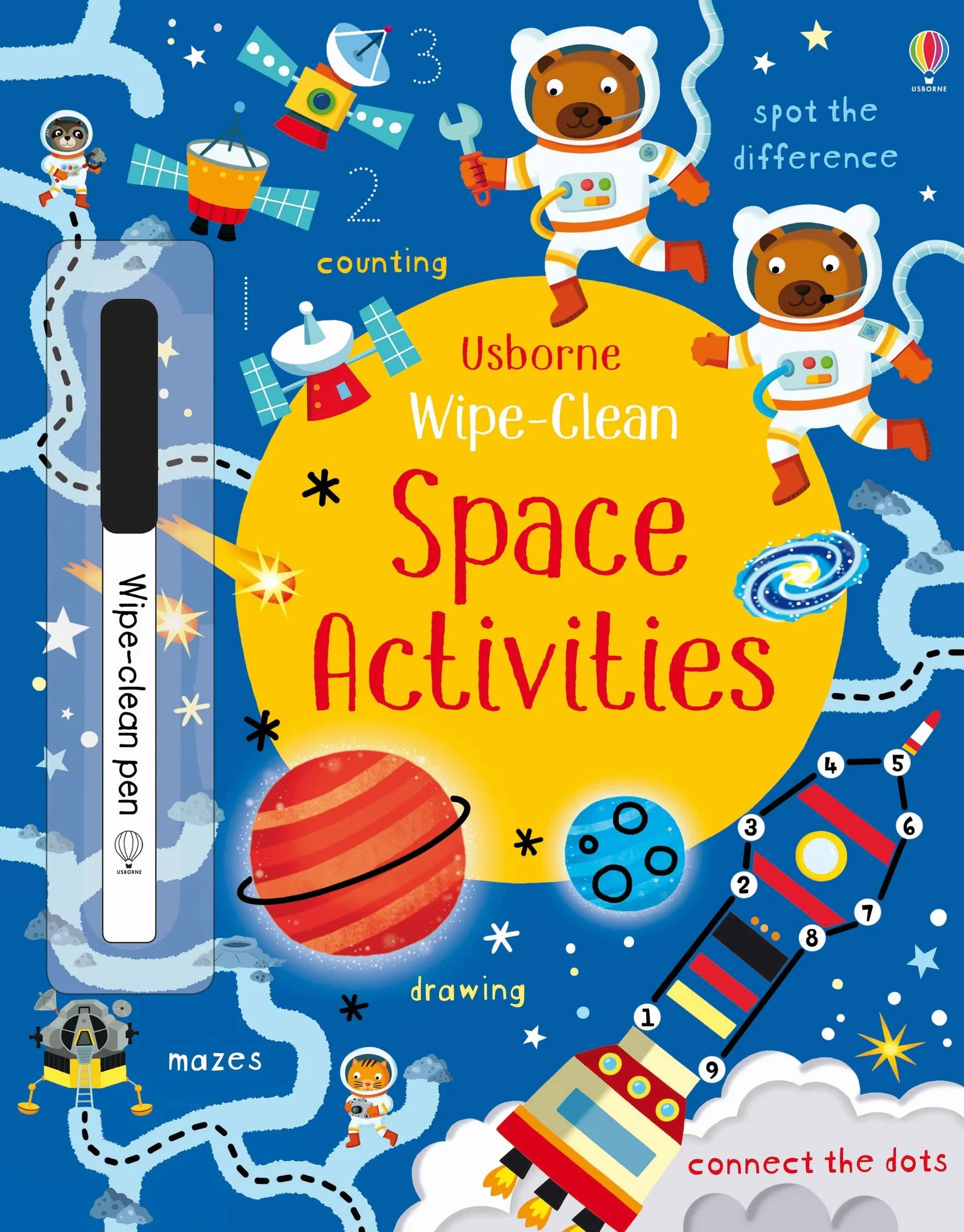 Wipe-Clean Space Activities (Wipe-Clean Activities): 1