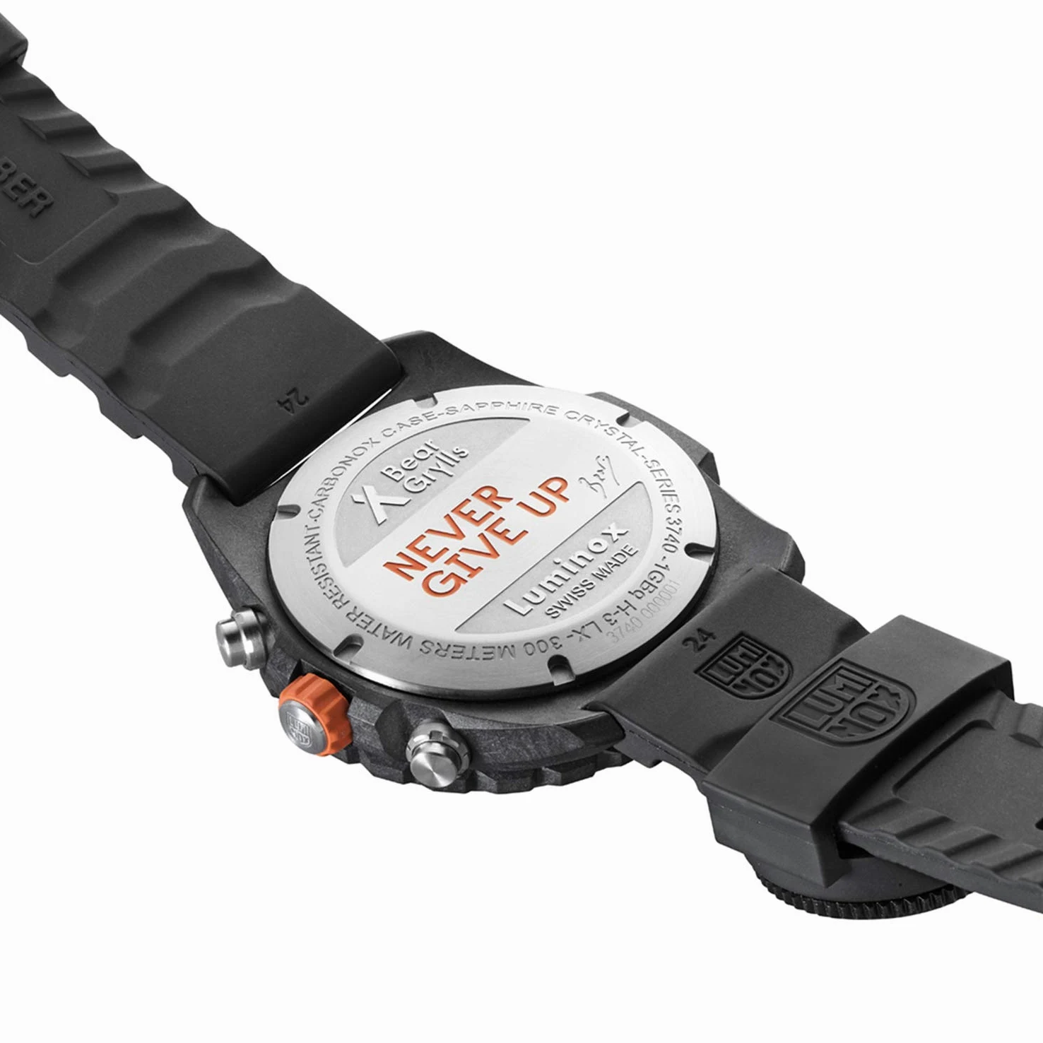 Zegarek BEAR GRYLLS Survival 3740 Master Series, Czarny, 45 mm, Nowoczesny