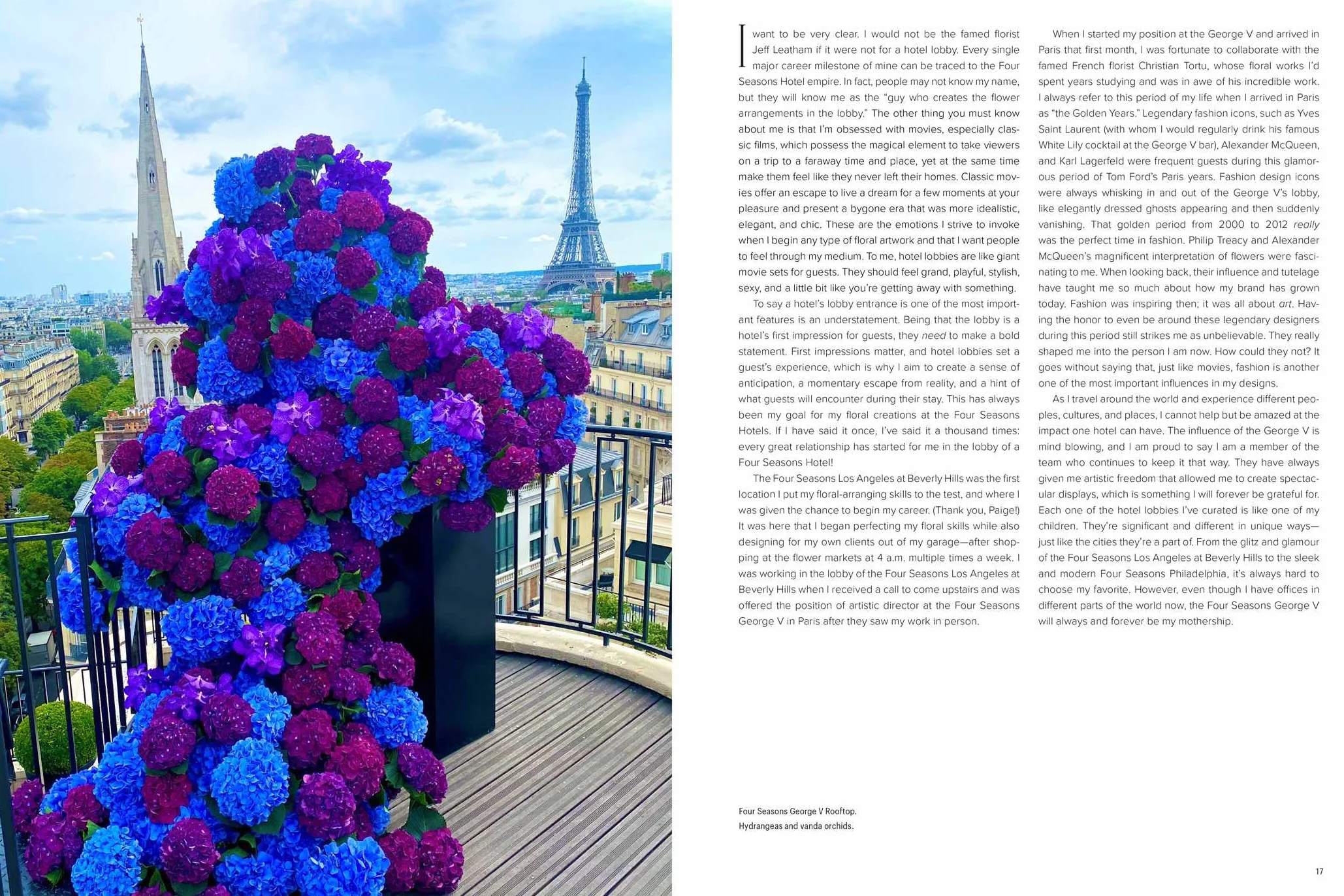 The Art of the Flower: A Photographic Collection of Iconic Floral Installations by Celebrity Florist Jeff Leatham