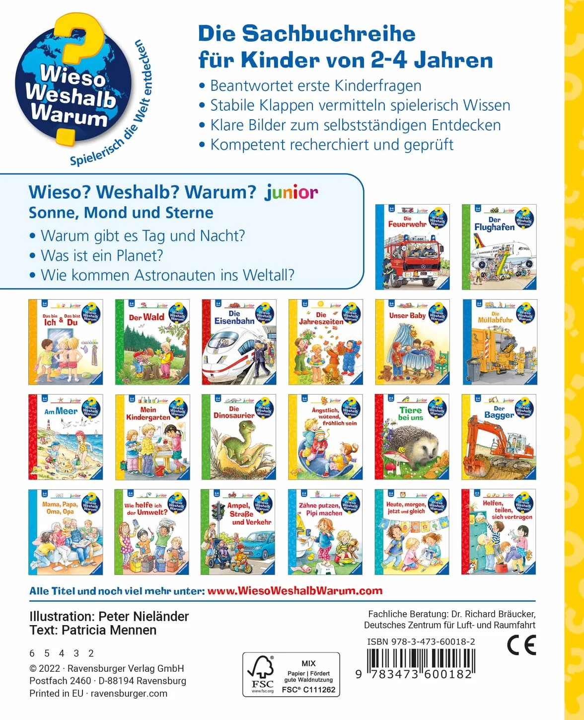 Wieso? Weshalb? Warum? junior, Band 72: Sonne, Mond und Sterne