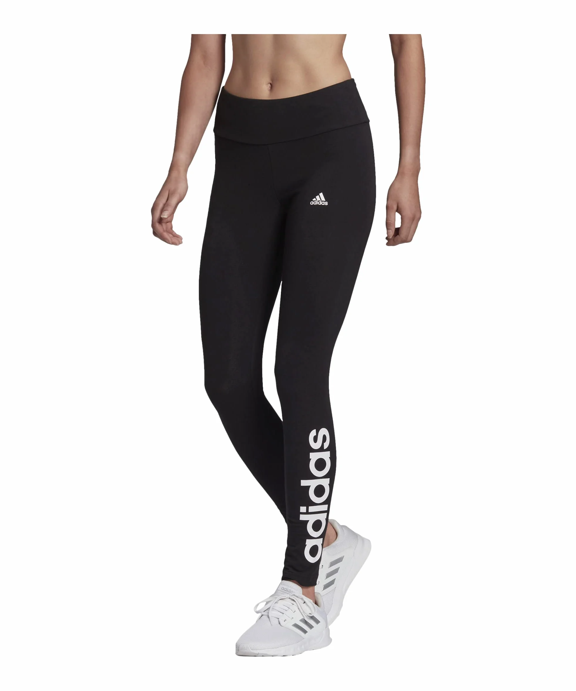 adidas Essentials High-waisted Logo Leggings - Rajstopy Kobiety