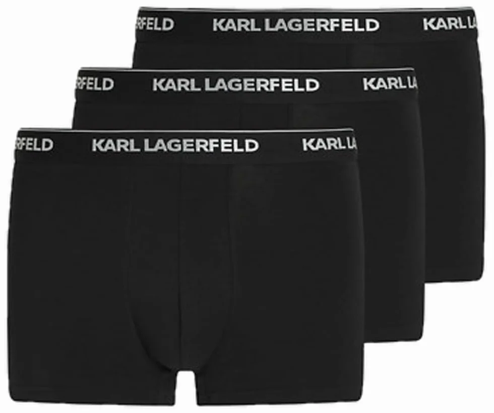 KARL LAGERFELD Trunks Mężczyźni Karl Lagerfeld, Men's, Shine Elastic Trunk (3 Pack)