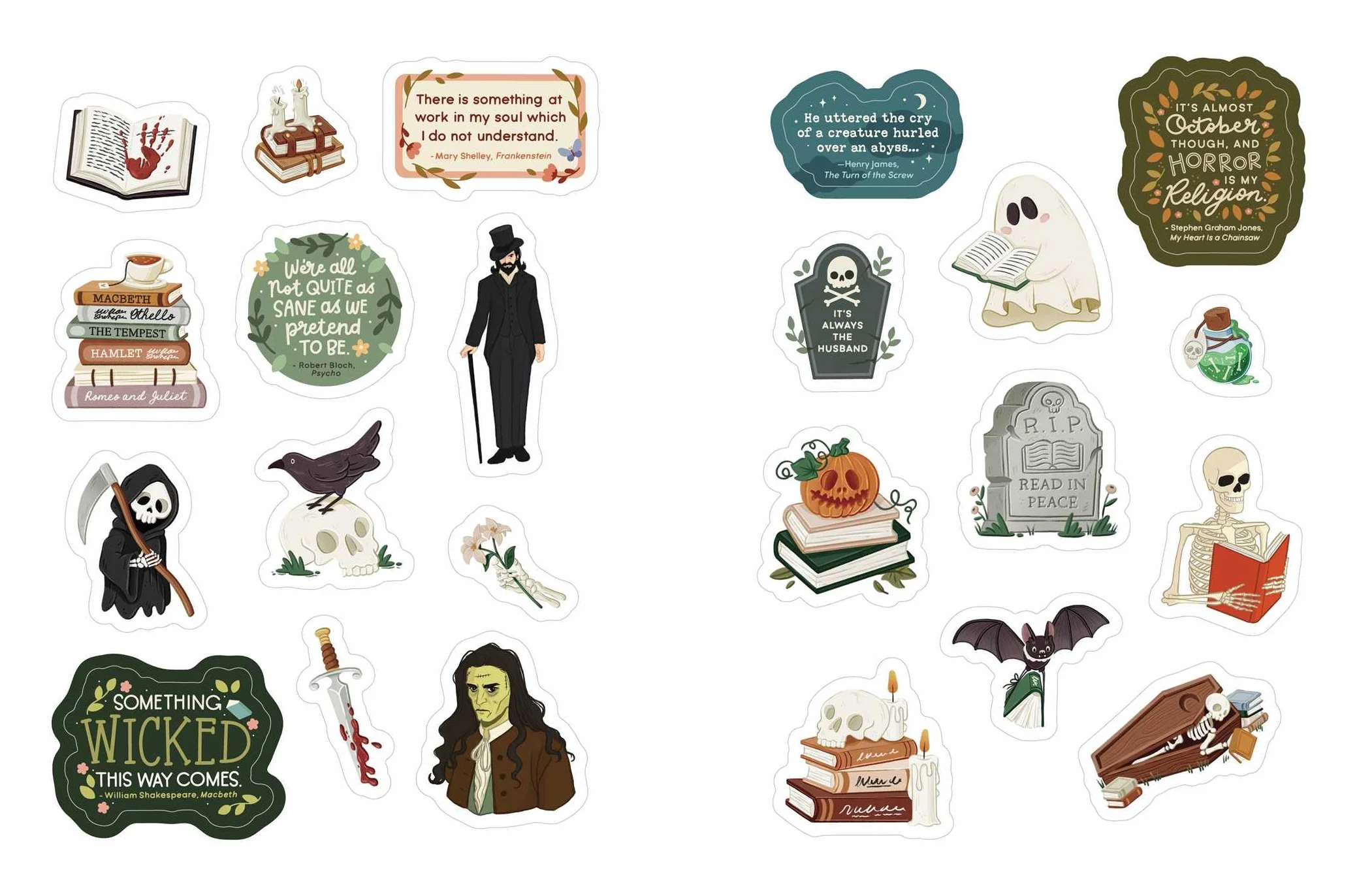 One More Page: A Sticker Book for Book Lovers!