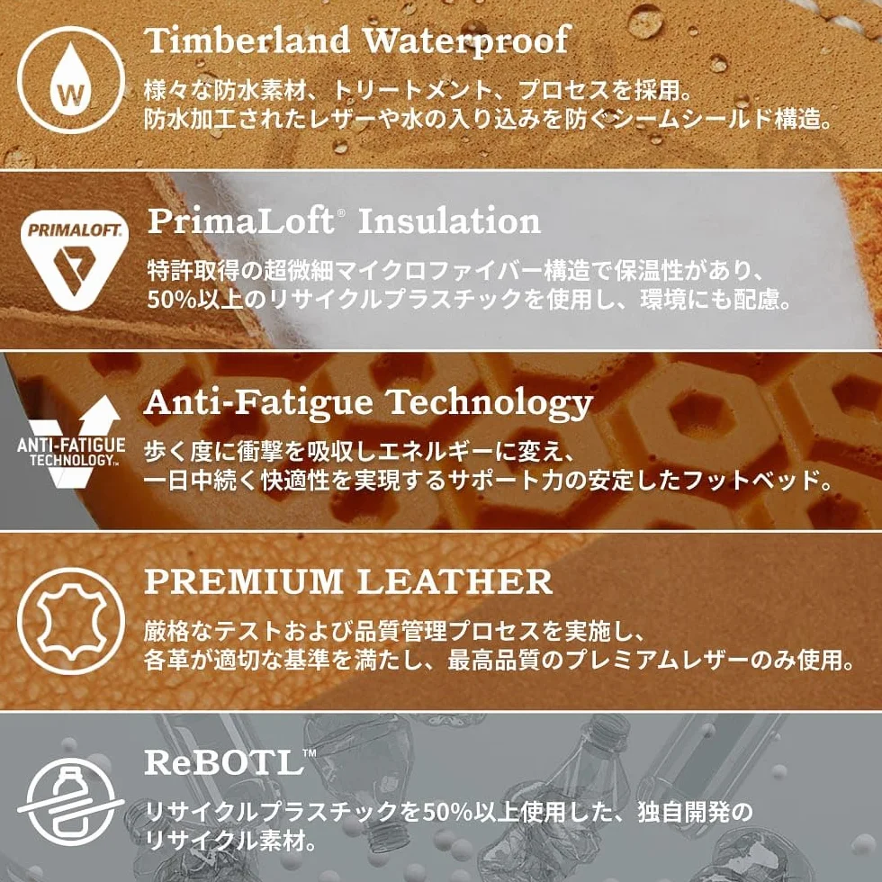 Timberland Męskie wodoodporne buty premium 15 cm