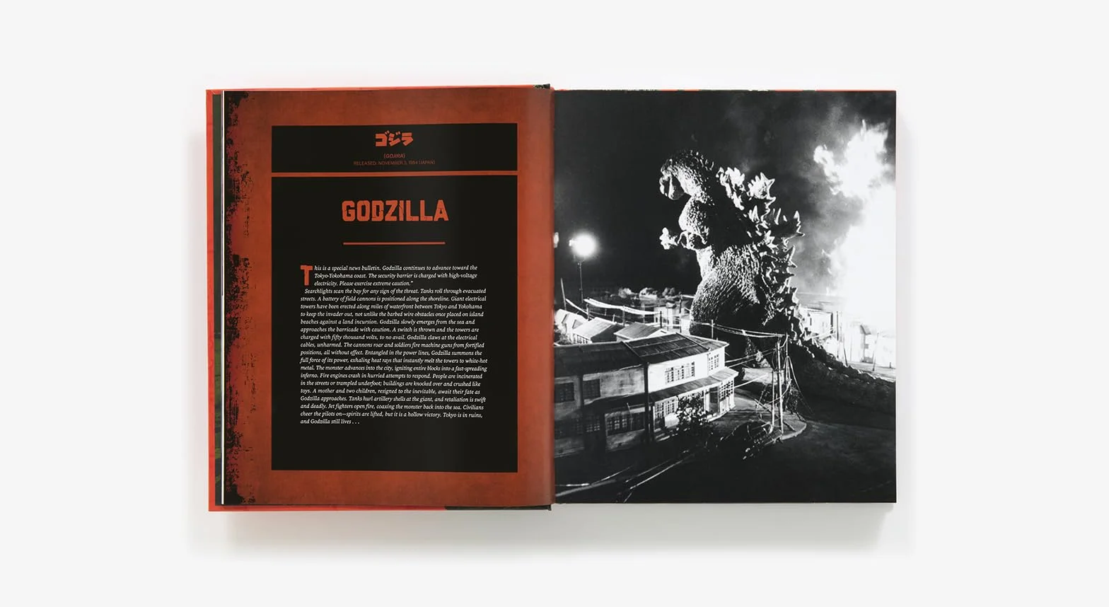 Godzilla: The First 70 Years: The Official Illustrated History of the Japanese Productions