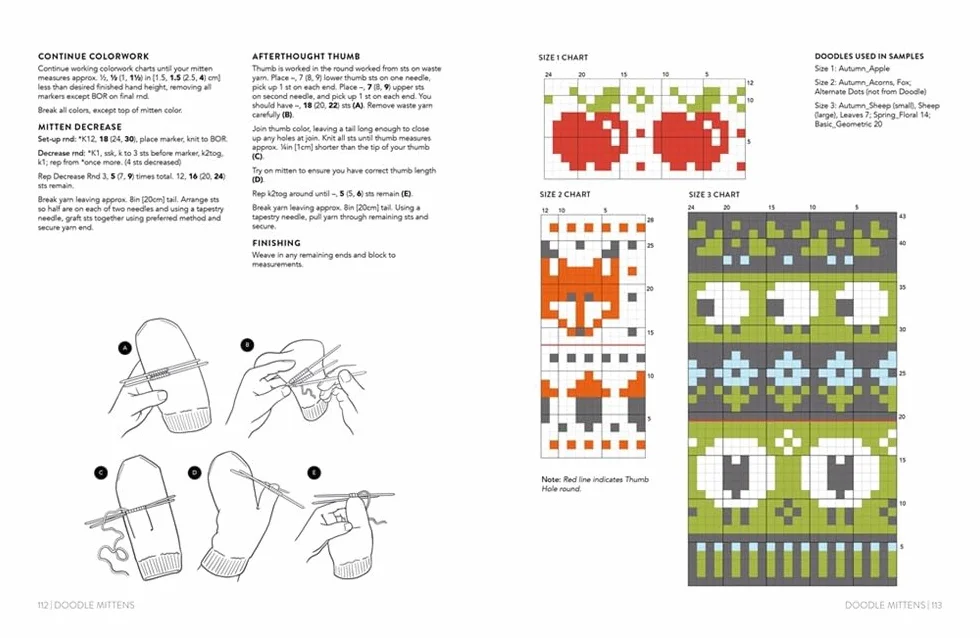 The Doodle Knit Directory: 200 Mix & Match Motifs and Patterns for Knitted Accessorie