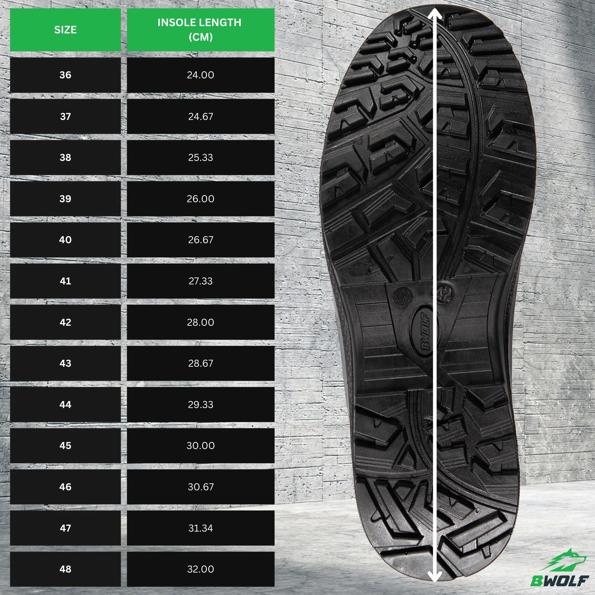 BWOLF Hawaje letnie buty robocze męskie S1P, męskie buty ochronne, odporne na olej, antypoślizgowe, z technologią Grip 4 x 4 i nasadką z kompozytu