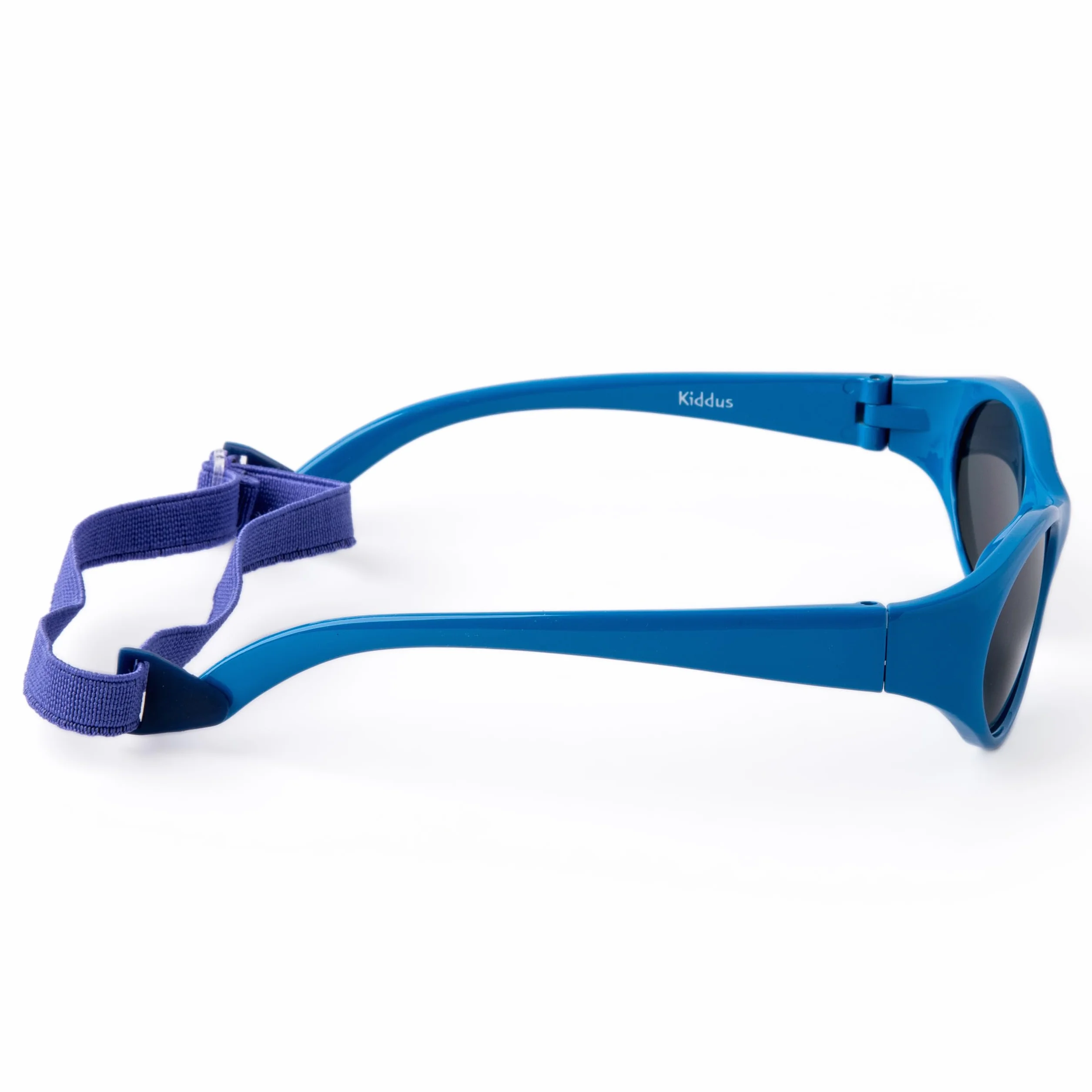 Kiddus Okulary przeciwsłoneczne dla dziewczynki i chłopca. Od 2 lat. Filtr przeciwsłoneczny UV400. Pasek regulowany i odpinany. Odporność na uderzenia. Bez BPA.