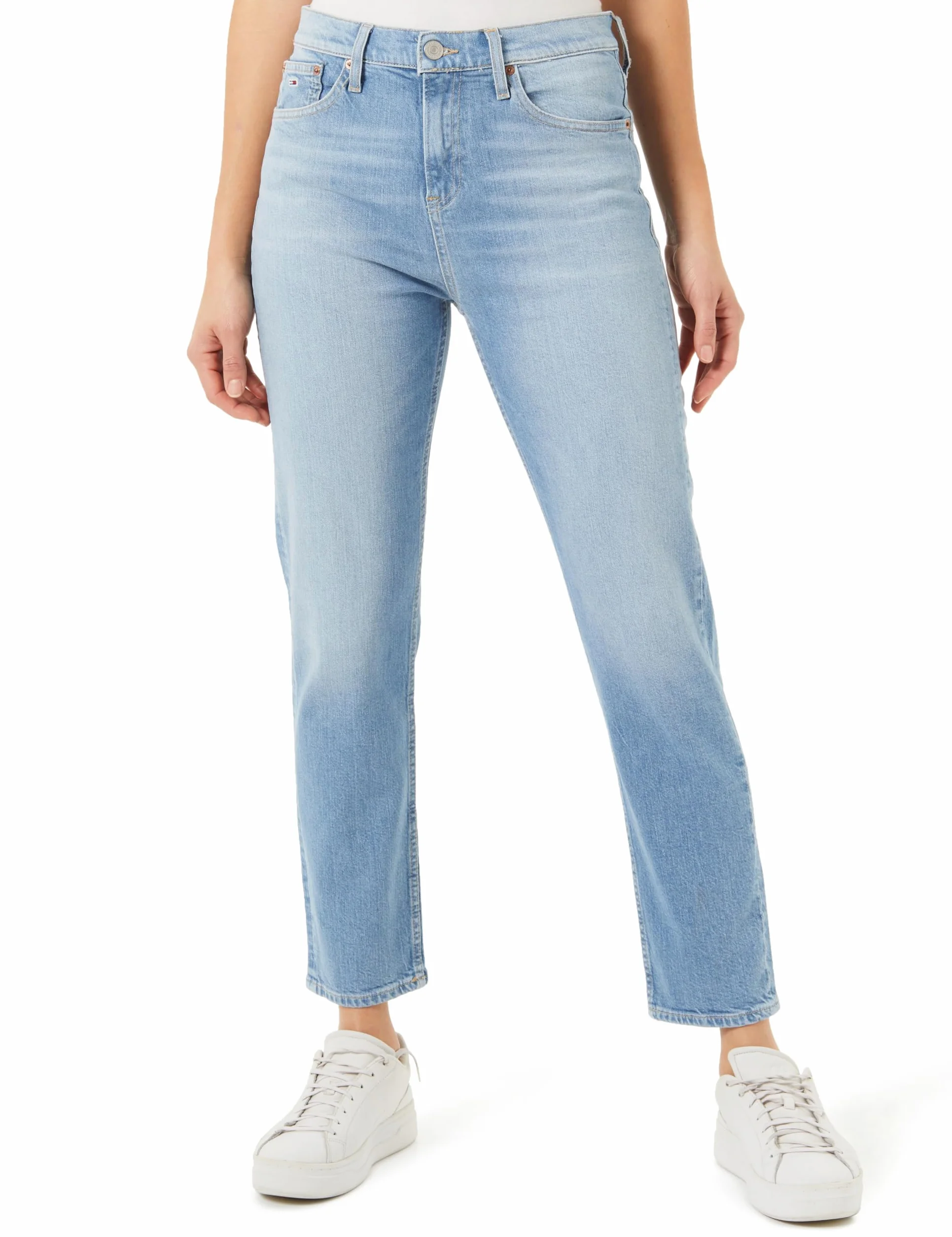 Tommy Jeans Izzie Hgh Sl Ank Bh5131 Dw0dw17603 - Spodnie jeansowe Kobiety
