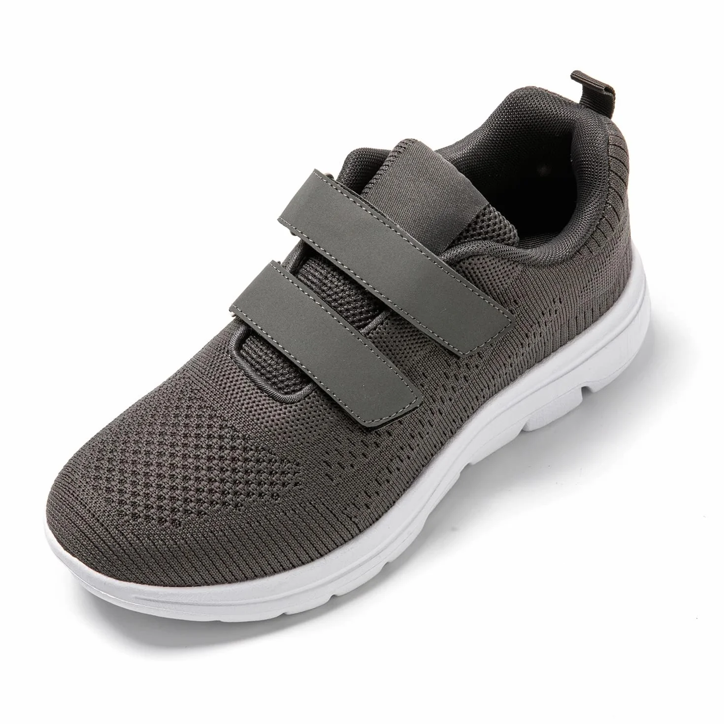 JOMIX Damskie i męskie buty sportowe z zapięciem na rzepy, uniseks, oddychające buty do fitnessu, na siłownię, do chodzenia, antypoślizgowe buty do biegania