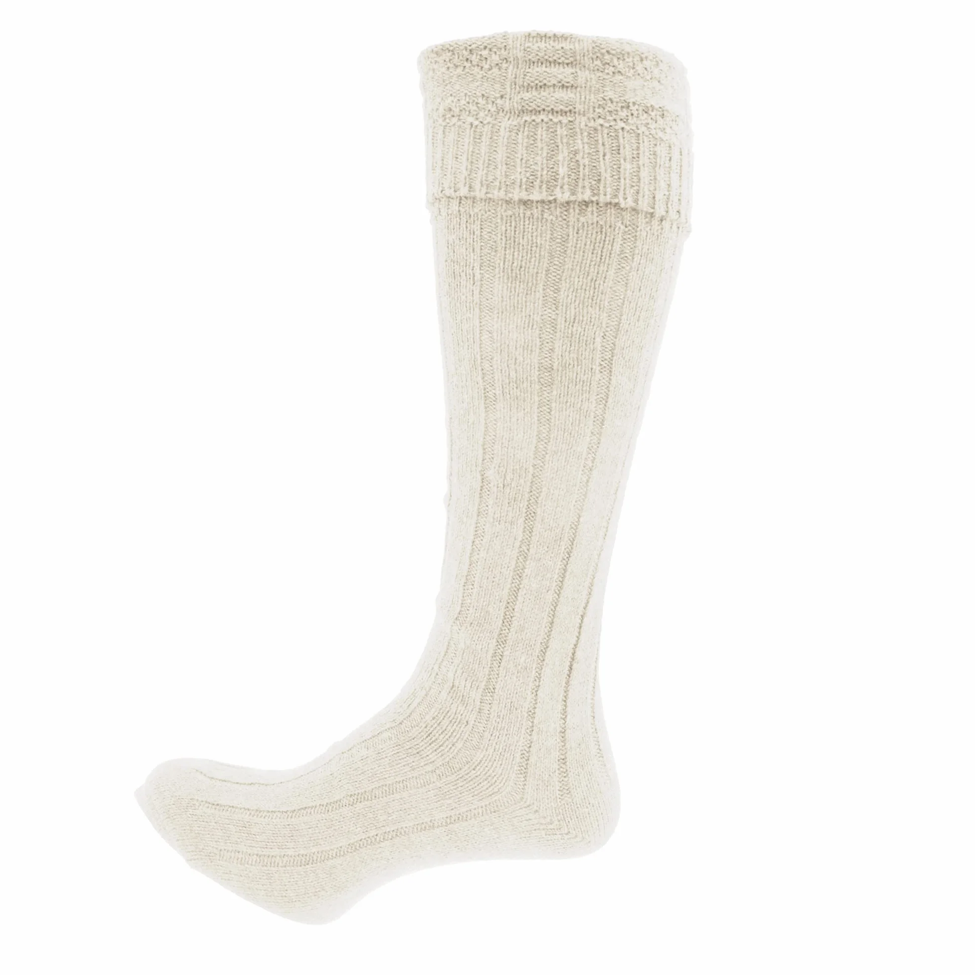 Universal Textiles Męskie skarpety z wełny szkockiej Highland (1 para)